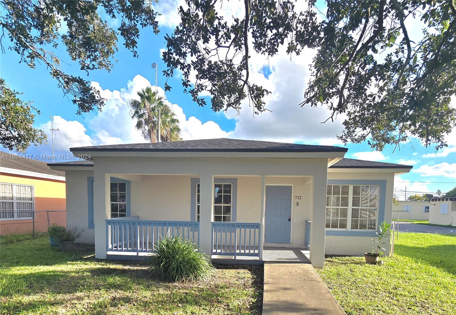Welcome to this beautifully updated and painted 3-bedroom, 2-bath home located at 712 SW 6th Street in Homestead. Step inside to discover a modern kitchen with sleek quartz countertops, Stainless Steel Appliances, Washer & Dryer. The home boasts beautiful tiled floors throughout, offering both style and easy maintenance. Recently updated with a brand-new roof, this property is an oversized lot with ample parking and is move-in ready.