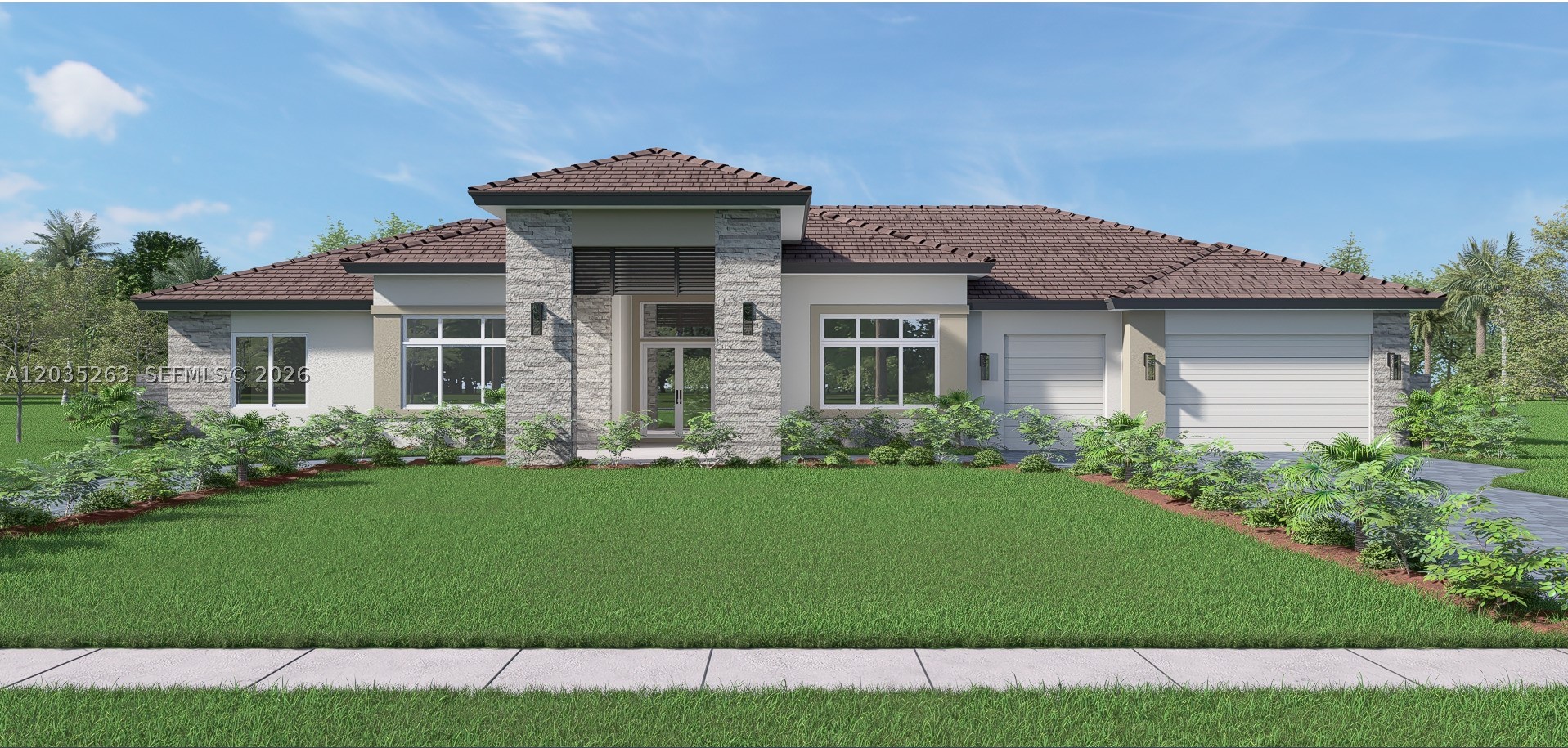 The Alexandra Model This luxury custom home is an exquisite new construction featuring 5 bedrooms, 5 bathrooms, and 4,670 square feet of refined living space. Showcasing exceptional craftsmanship and premium materials throughout, the expansive open-concept design offers soaring high ceilings, abundant natural light, and seamless flow between living areas. The chef-inspired kitchen includes premium appliances, bespoke cabinetry, a large central island, and elegant countertops. All five bedrooms provide flexible space ideal for family, guests, or a home office. Future homeowners can sit down with our architect and interior decorator for a dedicated 2-hour private consultation to personalize every detail — from finishes and fixtures to lighting and décor. Built with uncompromising quality and energy-efficient features, The Alexandra Model stands superior in today’s luxury new construction market.