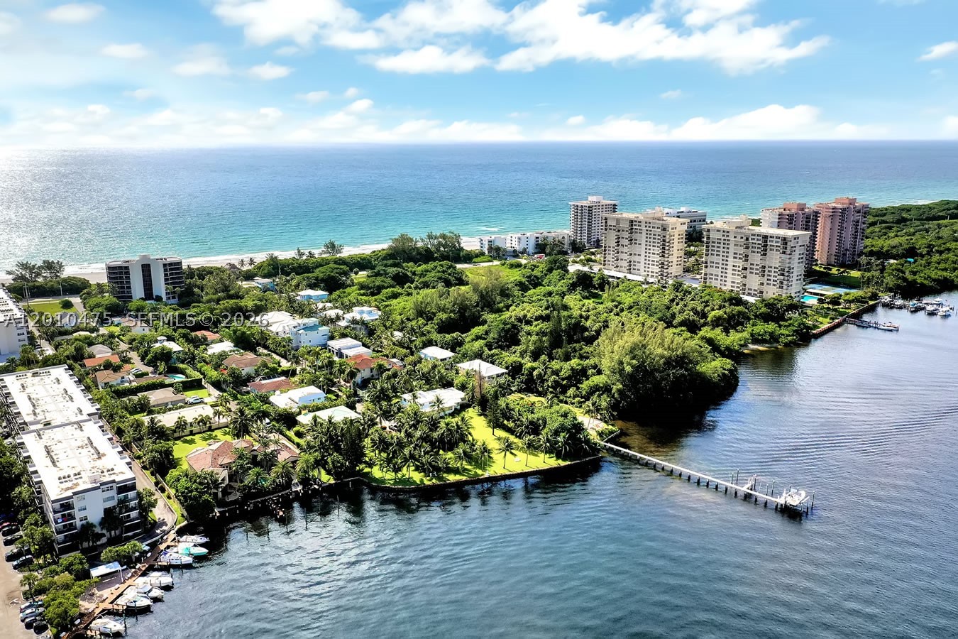 The Boca Trophy — Boca’s largest single-family Intracoastal home site. Tucked away on a private street along Ocean Ave, this exceptional property offers the vision and space to create your dream estate, with over 100 feet of water frontage and a total of almost an acre and a half, plus direct access to the ocean and open bay. When only the best will do, this is a once-in-a-generation opportunity to own one of Boca’s most extraordinary waterfront settings. The property is being sold adjacent to 911 NE 24th Street, PID #06-43-47-16-02-000-0061.