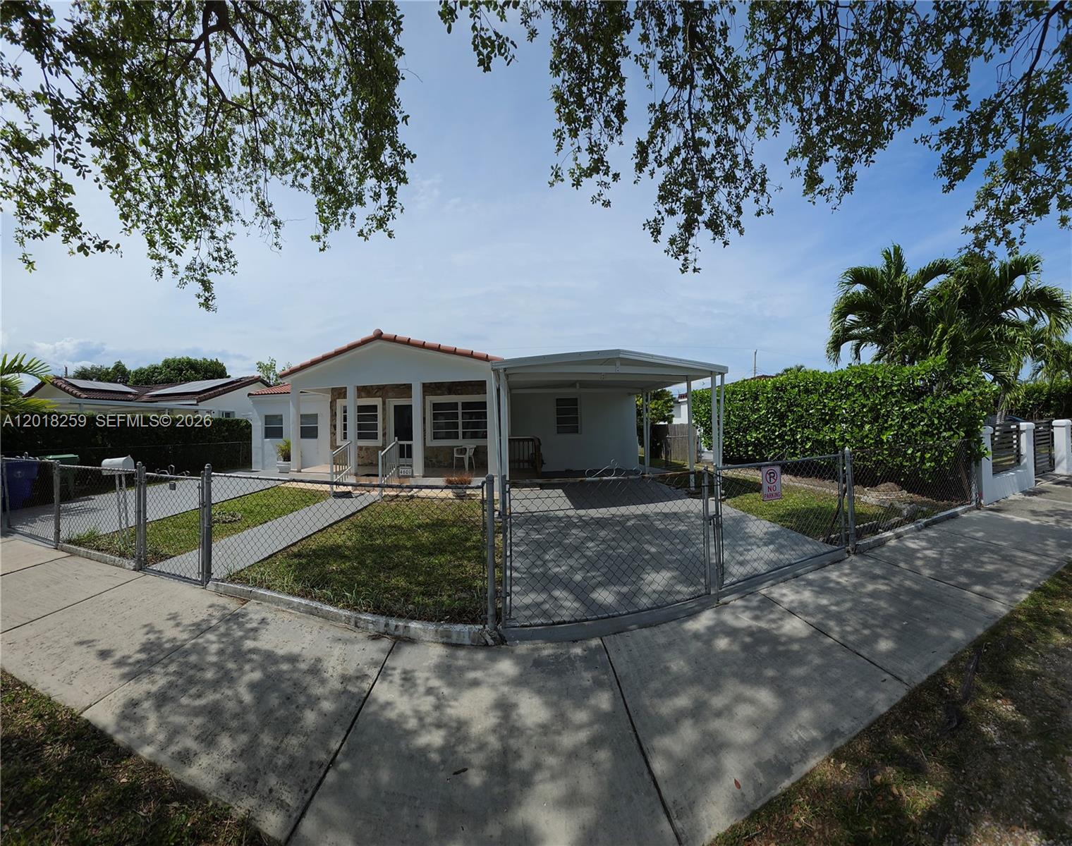 Amazing opportunity to rent in the heart of City of Miami. Minutes from highways, restaurants, and shopping. Main house is 2/1. Side apartment is 1/1. Rented together. NO ASSOCIATION. Tenants must have minimum 650 credit score. Every adult over 18 must submit Rental Application with background. Occupancy limit is 7.