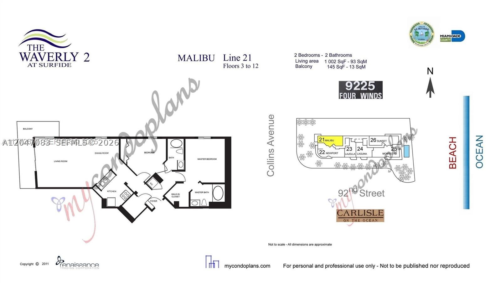 THE WAVERLY AT SURFSIDE - Residential