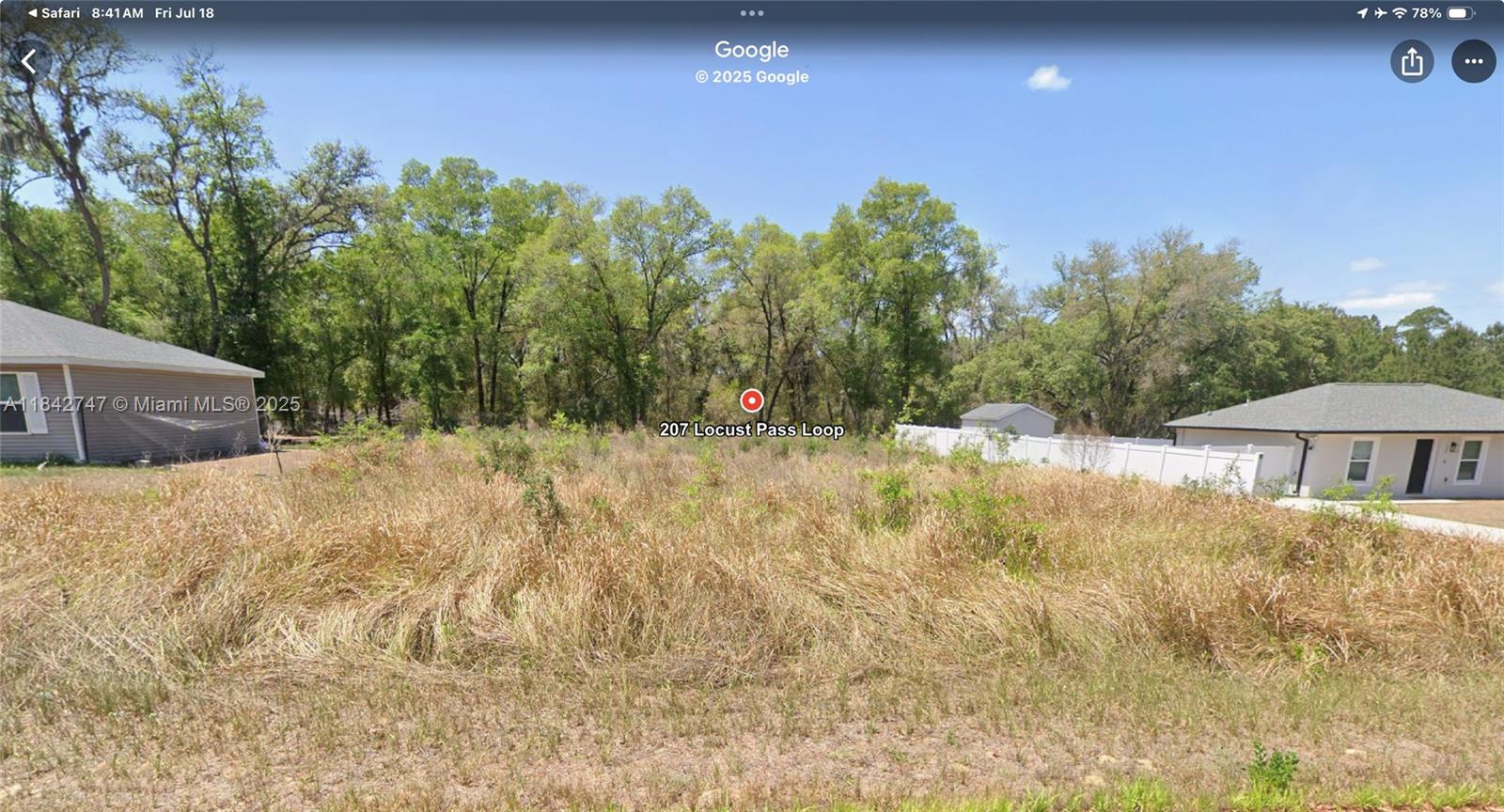 SILVER SPRINGS SHORE - Land
