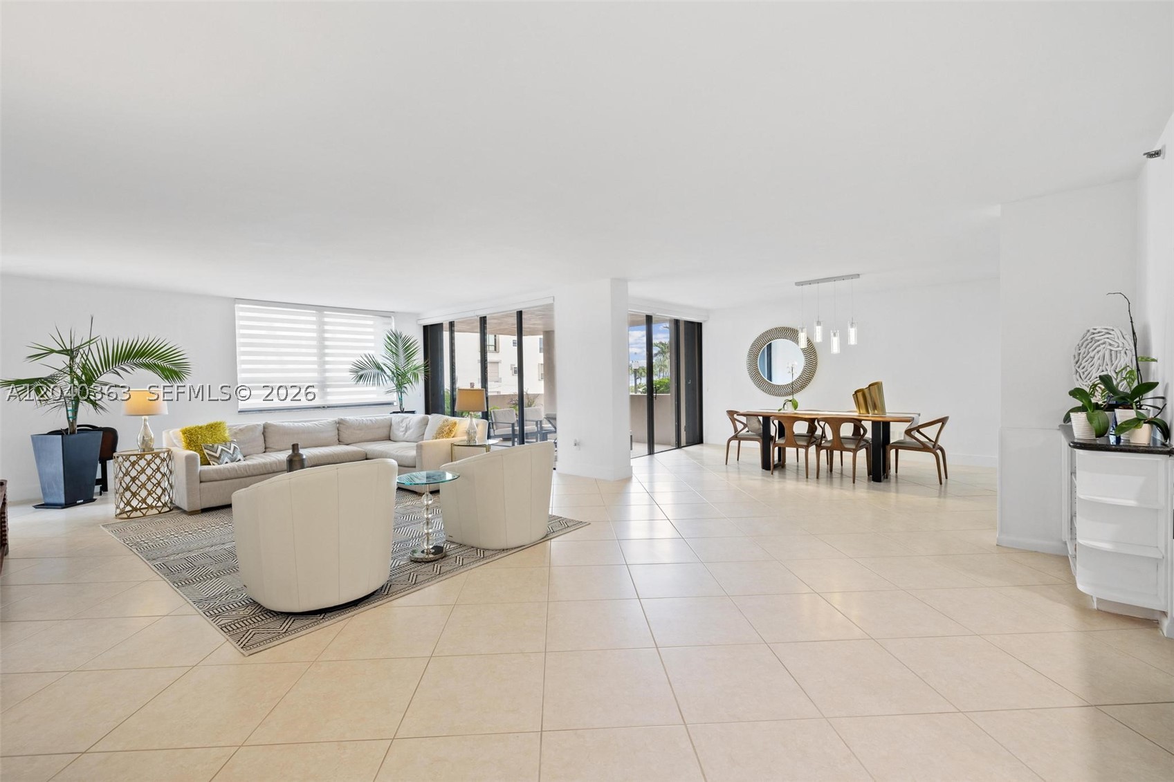 Introducing a 2-bedroom, 2½-bathroom ready for move-in, offering the choice of being fully furnished or unfurnished. This residence boasts 2 balconies, significant storage and closet space for all your needs. Can be easily converted to a 3 bedroom or even 3 bdrm plus a den.  

Located right on the beach, this property offers the convenience of proximity to premier shopping destinations, and esteemed places of worship. You'll revel in the full-service amenities of this prestigious Bal Harbour building, complete with on-site management for your peace of mind. The recently remodeled lobby and amenities provide a contemporary and opulent setting for your lifestyle. While on a lower floor, you can still relish partial views of the ocean and swaying palm trees. Please note that the pool is scheduled to open end of August 2026 and facade and balconies restoration started June 2026. Balcony will be replaced with glass and building will be painted white. Buyer to assume special assessment.