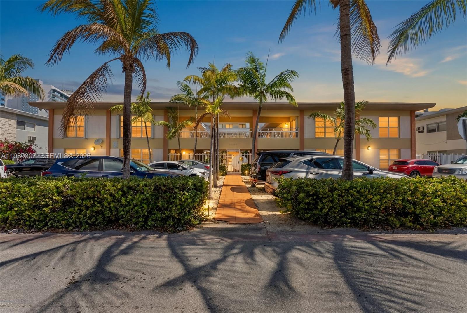 Bright 2-bedroom, 2-bath condo located in Miami Beach within the boutique Mimo on the Beach V Condo community. This spacious unit offers a functional layout, generous bedrooms, ample closet space, and abundant natural light throughout. The building features assigned parking and community laundry facilities. Conveniently located just minutes from the beach, shopping, dining, parks, and major roads, offering easy access to everything Miami Beach has to offer. Great opportunity!!