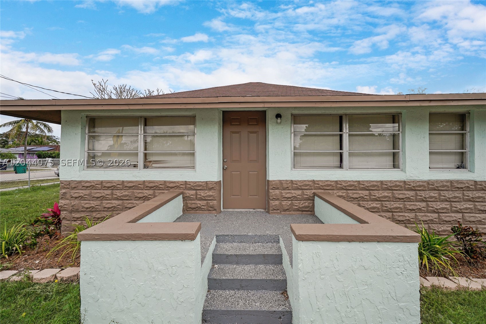 Beautifully maintained 2/1 single-family home on a spacious corner lot in Florida City, featuring a detached 1/1 in-laws quarters—perfect for guests, extended family, or potential rental income. The main home offers abundant natural light, a practical and comfortable layout, and an expansive yard ideal for outdoor living, additional parking, or future customization. No HOA. Centrally located near US-1 and the Turnpike for easy commuting. A strong option for both homeowners and investors seeking a solid and versatile property