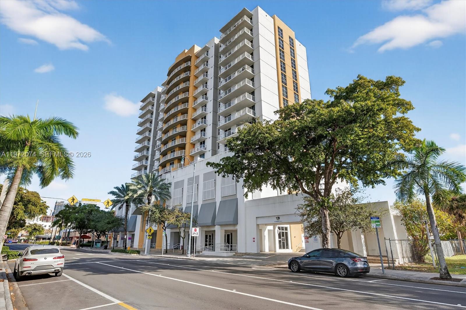 Spacious 1BD/1BA condo, on the famous and lively calle 8 **CONVENIENTLY  minutes  away from Brickell, Downtown, and the Health District ** Only a few lucky units have this HUGE TERRACES WITH city views (26'x20') ** impact windows **washer/dryer in unit **1 assigned covered parking space. The building has Good Financials and a great association management on site ** Amenities include a 24/7 concierge, pool, gym, playroom, bike room, and attended lobby  ** Shopping and transport at doorstep **No special assessments** Wont last, call LA **