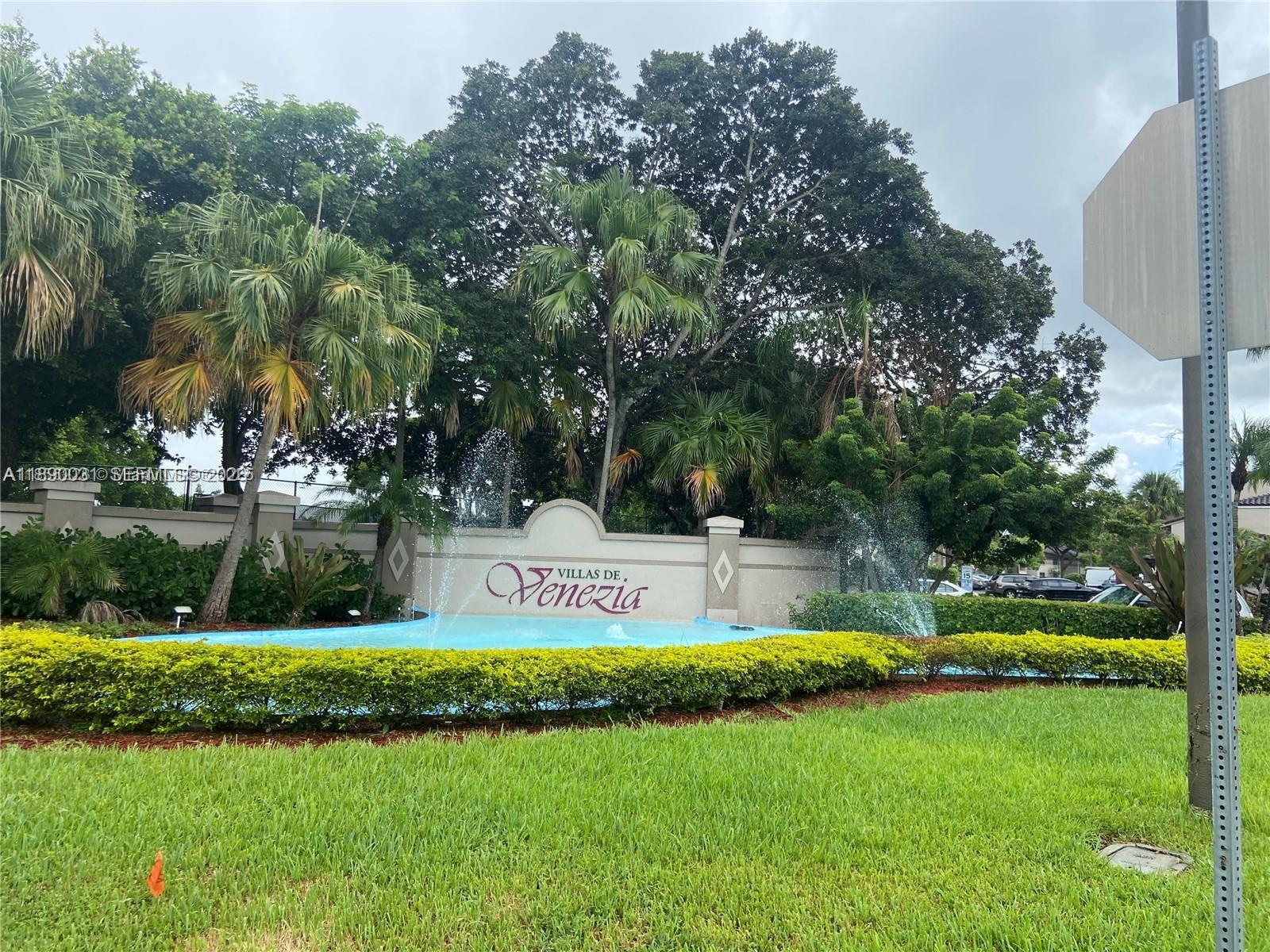 Welcome to Villas de Venezia, a charming community inspired by the beauty of Venice, Italy. This fully remodeled corner unit on the first floor offers lake view, 3 bedrooms and 2 bathrooms, featuring elegant marble-style porcelain floors, brand new bathrooms with modern vanities and fixtures, and a stunning kitchen with quartz countertops and brand new appliances. With abundant natural light from multiple windows, this residence is move-in ready and truly one of the most beautiful units in the community. Located in a peaceful neighborhood with top-rated schools, easy access to major highways, and just minutes from shopping, clinics, and restaurants.