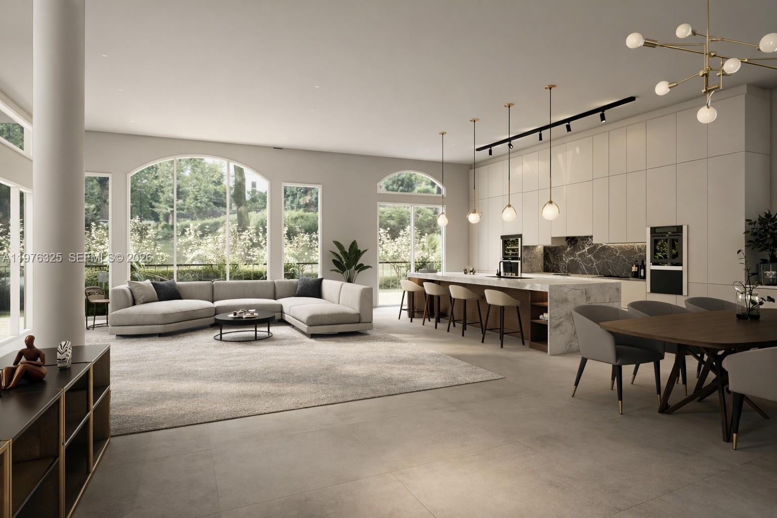 Completely reimagined contemporary coastal residence in the exclusive gated enclave of Ocean Grande Place. This architecturally redesigned home blends modern elegance with refined coastal living just steps from private beach access. The newly envisioned interior showcases soaring ceilings, expansive open-concept living spaces, and dramatic walls of glass that flood the home with natural light. A showpiece kitchen anchors the main living area, featuring custom floor-to-ceiling cabinetry, waterfall-edge stone island, integrated appliances, wine refrigeration, and curated designer lighting. The seamless flow between kitchen, dining, and great room creates the ultimate entertaining environment. The primary suite is designed as a private retreat, offering warm wood flooring, oversized windows, spa-inspired bath potential, and generous walk-in closets. Clean architectural lines, modern finishes, and elevated materials define every space throughout the home. Ocean Grande Place is a boutique community of only 17 residences with gated entry, community pool, and private deeded beach access directly across the street. Ideally located between downtown Boca Raton and downtown Delray Beach, residents enjoy world-class dining, shopping, and entertainment just minutes away. A rare opportunity to own a newly transformed modern coastal showpiece in one of Highland Beach’s most desirable addresses.