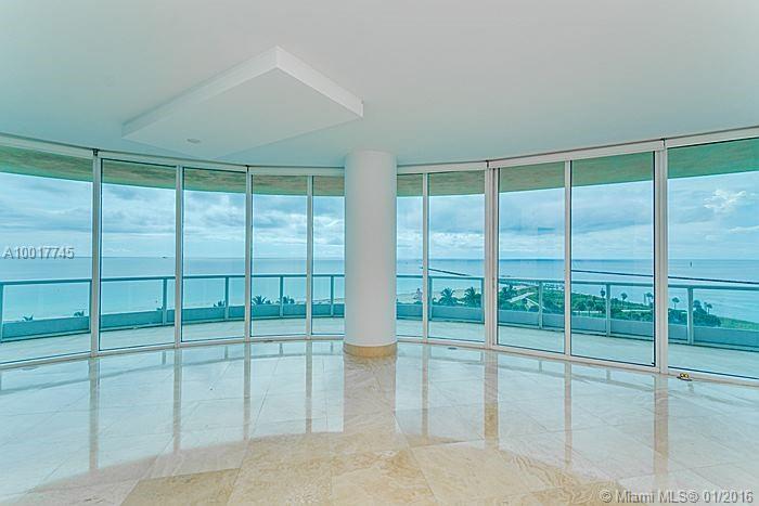 Continuum on South Beach, South Tower: 3 bedrooms on the SE corner with large wrap around balcony. Offering the most desirable floor plan and elevation to appreciate views of the ocean and passing cruise ships.