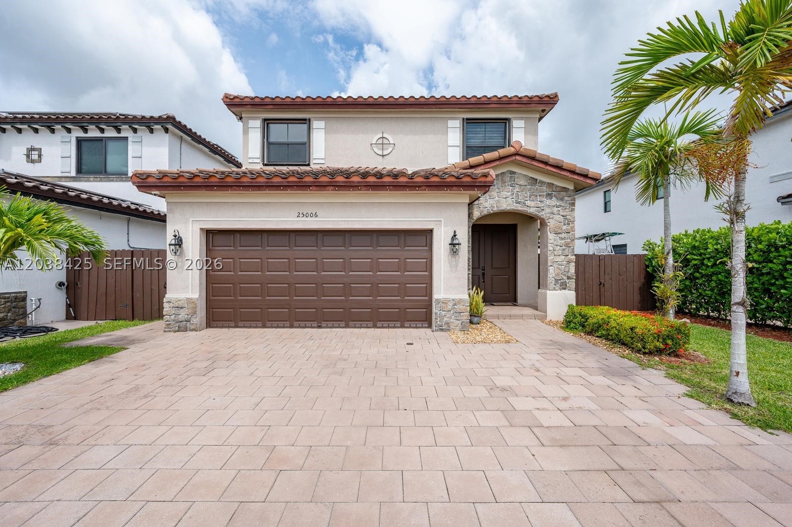 Beautiful 4-bedroom, 3-bathroom two-story home available for rent in the highly sought-after gated community of Artesa in Homestead. This spacious home features an open-concept floor plan with generous living and dining areas, a large family room, and a well-appointed kitchen with stainless steel appliances, wood cabinetry, and ample counter space. The first floor offers a bedroom and full bathroom, perfect for guests, a home office, or multigenerational living. Upstairs, the primary suite features two walk-in closets and a private bathroom with dual vanities, a soaking tub, and a separate shower. Two additional bedrooms, a full bathroom, and a convenient laundry room complete the second level. For added comfort and efficiency, the home features a brand-new air conditioning system installed in 2026. Rent includes HOA, allowing tenants to enjoy Artesa’s resort-style amenities, including a clubhouse, swimming pool, fitness center, playground, basketball courts, and beautifully maintained common areas. Conveniently located near the Florida Turnpike, US-1, shopping, dining, schools, Point Marina, and just a short drive to Miami and the Florida Keys. Move-in ready and available for immediate occupancy. Schedule your private showing today!