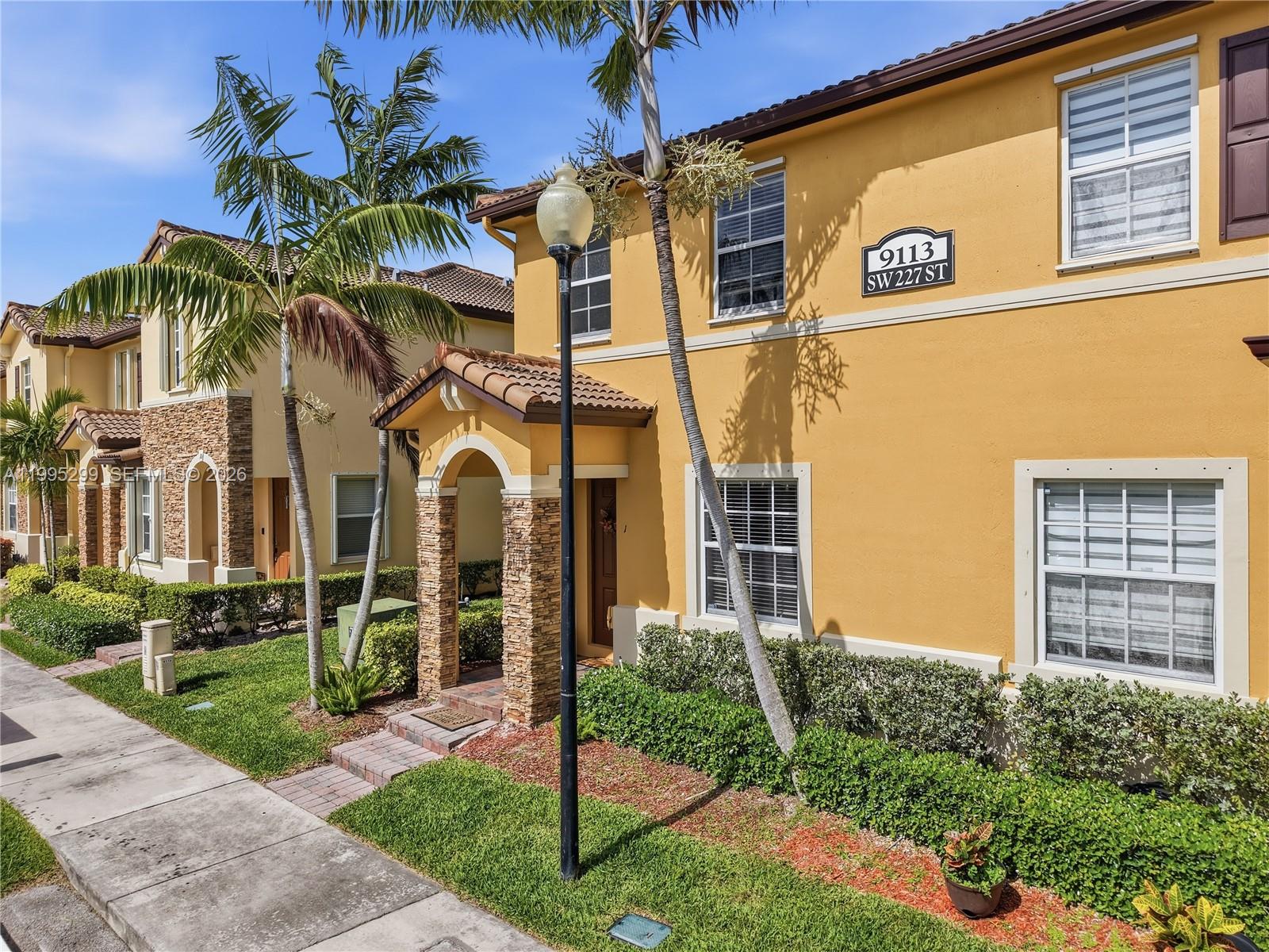 Beautiful and immaculate townhouse 2/2.5 located in the best residential desirable neighborhood in Cutler Bay Excellent schools, and close to supermarket shopping centers. Don't miss this opportunity-offered at the best price in the area.
Master Insurance and flood insurance, maintenance of grounds landscaping, 24/7 guard gated security, resort-style clubhouse Olympic-size pool, sauna, fitness center, business center for your work needs, Kids' play area for endless entertainment. Ideally situated near the Florida Turnpike, Black Point Marina, and shopping on Old Cutler Road.
Call for more information. EZ to show.
