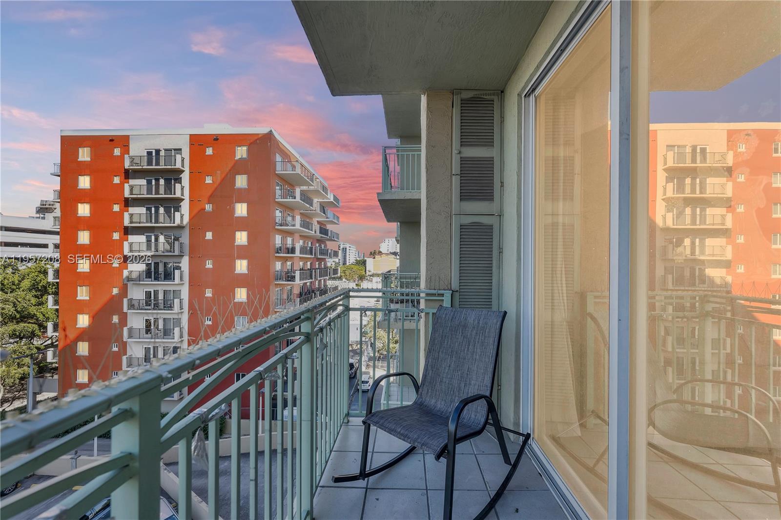 Ask about lender credit towards closing costs, up to $4,000 on this spacious & lovingly maintained 2BD/2BA 7th floor condo offering a quiet setting with serene green canopy views from a private balcony. The open layout seamlessly connects the kitchen to the dining and living areas, creating an inviting space ideal for both everyday living and entertaining. A desirable split floor plan provides privacy, with each bedroom featuring an en-suite bathroom and generous closet space. Enjoy the convenience of an in-unit washer and dryer, newer HVAC; water heater and refrigerator, along with one covered garage parking space; gated and ample guest parking. The building is professionally managed and offers 24-hour lobby security and concierge service. Residents enjoy amenities including a swimming pool, hot tub, fitness center, game/play room, and comfortable common areas designed for relaxing and socializing. Ideally situated less than two blocks from Coral Gables and just steps from dining, shopping, public transportation, (including Coral Gables Trolley) this location offers exceptional accessibility. Minutes to Brickell, Coconut Grove, Downtown, University of Miami, beaches, many entertainment venues, Miami Airport, Marlins Stadium, US-1, and main highways. Whether you are seeking a primary residence or an investment opportunity, this well-maintained condo offers outstanding value in a prime Miami location with walkability, convenience, and lifestyle amenities all in one.
