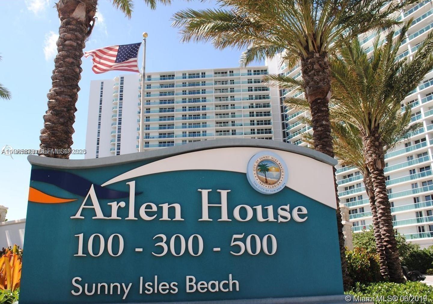 Welcome to Arlen House East! Steps away from World Famous Haulover Beach! Relax on your oversized balcony with views of Aventura skyline with glorious sunsets. This unit is in one of the most sought-after lines in the building because of its layout and square footage. Live in as is or design to make it the home of your dreams. Building features new lobby, French Cafe , two state of the art fitness centers and more. Elevator renovations almost complete and will feature new cabs with high end luxury finishes. SEE TODAY & BUY TOMORROW.