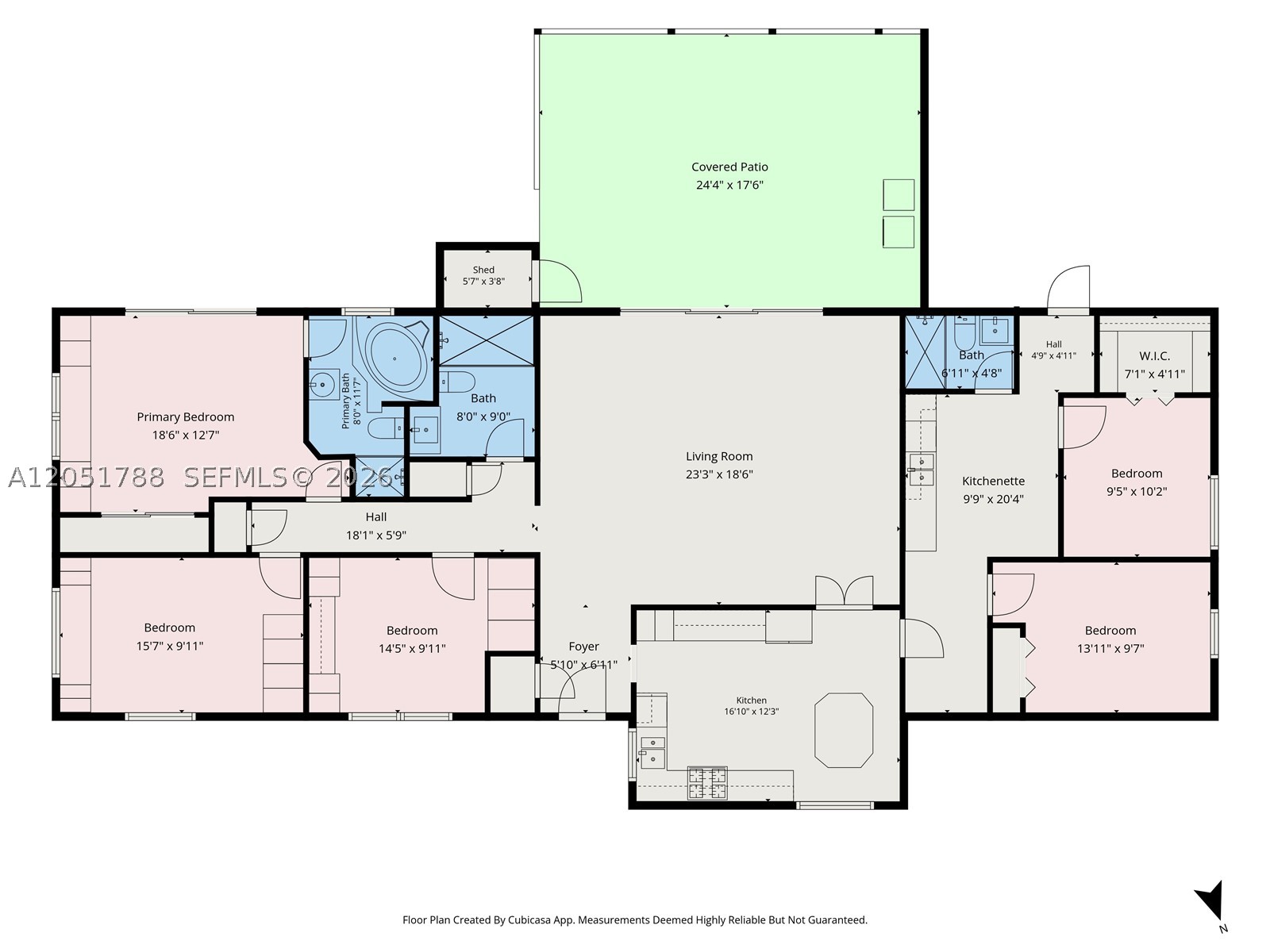 Spacious 5-bedroom, 3 full bathroom, and 1 half bathroom home offering a flexible floor plan to fit a variety of lifestyles. Enjoy it as a large single-family residence with ample living space, or take advantage of its income-producing potential by using it as a 3-bedroom, 2.5-bath main home plus a completely independent 2-bedroom, 1-bath apartment with its own private entrance and separate patio. Perfect for extended family, guests, or rental income. The home has been partially renovated and is move-in ready. The oversized backyard offers endless possibilities, including plenty of room to build the pool of your dreams, create an outdoor entertainment area, or host family gatherings and barbecues. Wide side access provides convenient space to park a boat, trailer, or additional vehicles. A unique opportunity for homeowners and investors alike, combining versatility, comfort, and excellent income potential in one property.
Seller has never occupied the property. No Seller’s Property Disclosure is available. Buyer is encouraged to conduct all desired inspections and verify all property information.
The property is connected to natural gas, providing gas service for the stove and offering the option to connect additional gas appliances, such as a dryer, water heater, or other compatible equipment.