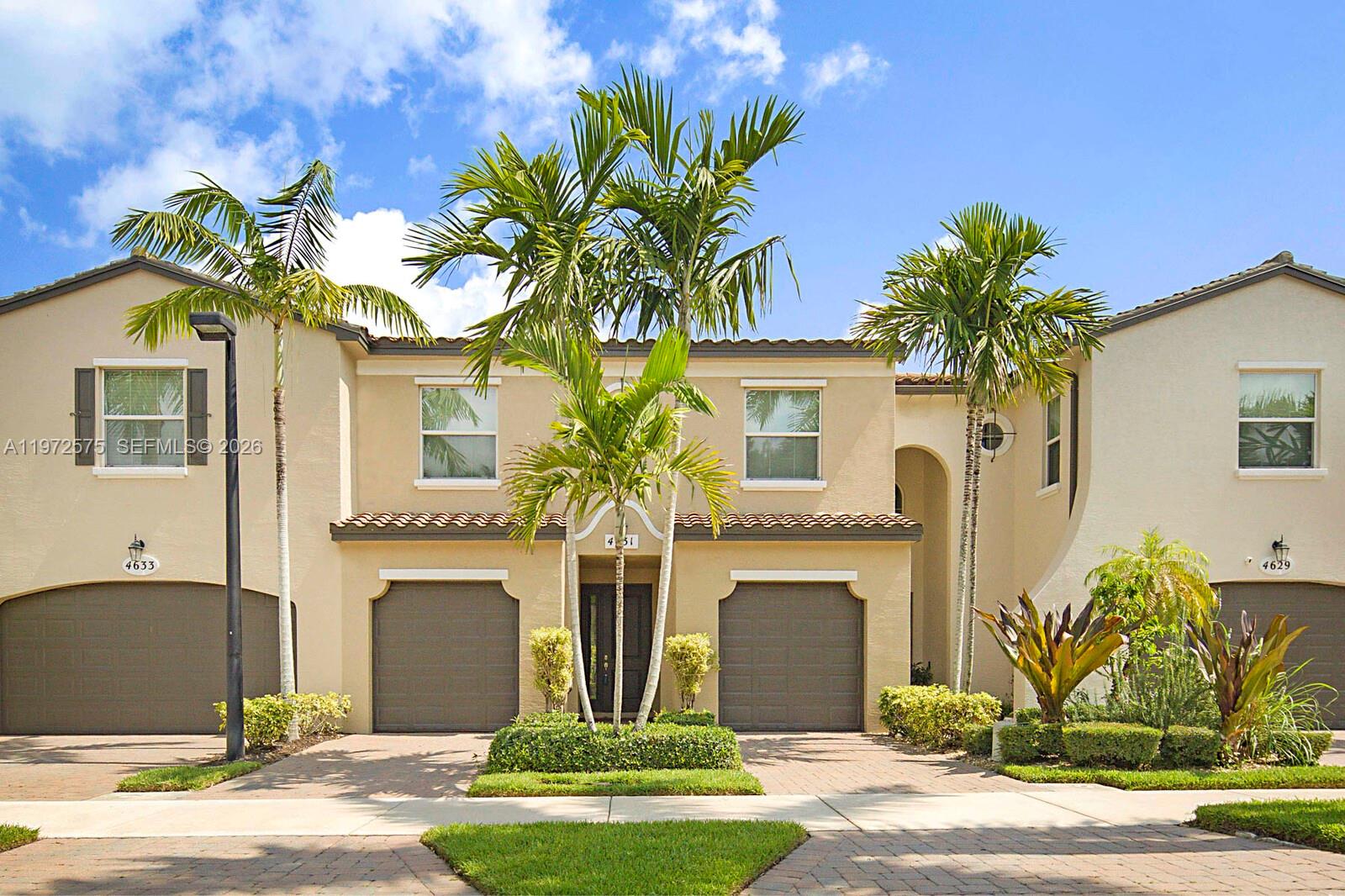 Welcome to this charming three-bedroom, 2.5-bathroom townhouse located in in the heart of Palm Beach Gardens. Spacious open floor plan with hurricane impact window and sliding doors allows for seamless flow between living, dining, and kitchen areas, perfect for entertaining. Each bedroom offers ample space, the master suite featuring an en-suite bathroom for added privacy. The additional bathrooms are thoughtfully designed. Community ofers a beautiful pool. Situated just minutes from I-95 and the Turnpike, ideal for commuters, offers convenient access to shopping, ans some of the best dining options in Palm Beach County. Whether you're looking for trendy boutiques or gourmet restaurants, everything you need is just a stone's throw away. Don’t miss out on this beautiful Townhome!