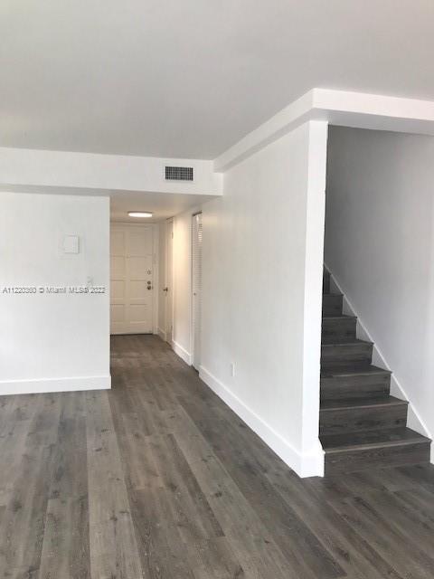 This 2 story apartment 2/2/1+storage is in a gated, quite, secure and relaxing oasis to enjoy after a work day. Two parking spaces assigned+guest park available. The unit has been recently renovated, new kitchen (pantry included), new bathrooms, new wide furnished bedroom closets and new ceramic tile wood look flooring throughout the unit. The guest bathroom along with the storage space under the staircase on the main floor are  extra features offered by this apartment always appreciated by any tenant. Furthermore a large balcony on the main floor offers a nice view of the garden. Same view enjoyable from the master ensuite and the second bedroom + bathroom upstairs as well. Landscaping, pool maintenance and kids area are responsibly performed by the Courtyards Condo Association.