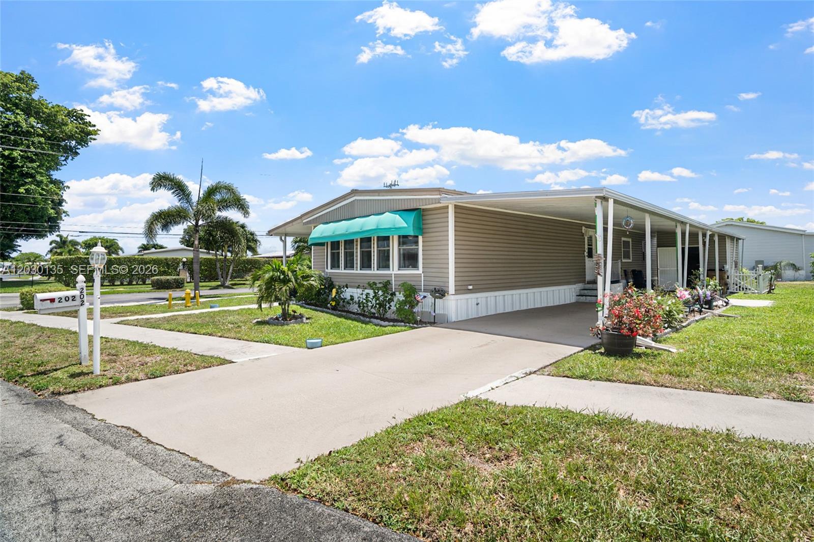 Turnkey corner lot home located just steps from the entrance of the sought-after Highland Meadows Estates West, a gated 55+ community where you own the land. This beautifully maintained residence is being sold fully furnished and features impact windows, hurricane shutters, a durable metal roof, storage shed, and generator included in the sale. Enjoy a bright and comfortable layout with a private outdoor space perfect for relaxing and entertaining. Residents enjoy access to a heated pool, clubhouse, fitness center, tennis, pickleball, shuffleboard, putting green, and a full calendar of social activities. Conveniently located just minutes from Deerfield Beach, shopping, dining, major highways, and both Fort Lauderdale and Palm Beach airports. A rare opportunity to enjoy low maintenance South Florida living in one of Deerfield Beach's most desirable manufactured home communities.