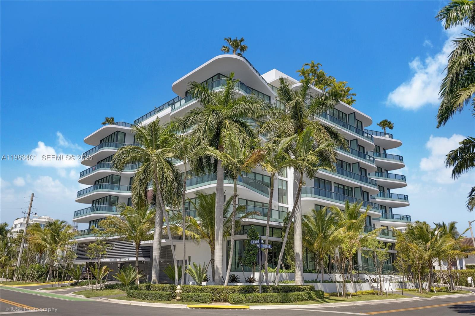 Brand new Alana Bay Harbor Islands is the only new construction on the island that is move-in ready. Now offering a beautiful brand new 2-bedroom, 2 bath + den corner residence. Experience the charm of living in a boutique building with only 30 residences. Enjoy this light drenched east facing unit Open floor plan with floor to ceiling glass plus three terraces. Designer European kitchen by Italkraft  and Bosch appliances. Enjoy resort style living with a rooftop pool, yoga , designer hammocks along with a summer kitchen.  A fitness center and an owners lounge.  Covered parking with EV charging stations. Alana is walking distance  to the best beach, restaurants and the iconic Bal Harbor Shops. Bay Harbor Islands is know for it's A+ rated school.