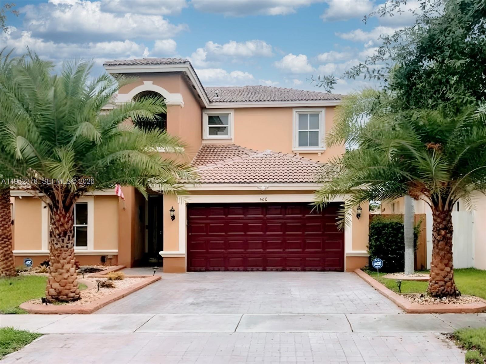 Spacious 5-bedroom, 3-bath home located in desirable Granada Estates. This expansive residence features stainless steel appliances, a newer A/C is 1 Year, and a functional layout ideal for today’s lifestyle. One full bedroom and bathroom are conveniently located on the first floor, perfect for guests or multi-generational living. Double car garage,Generous living areas throughout and low HOA of only $120/month. A must-see property with excellent value and space.