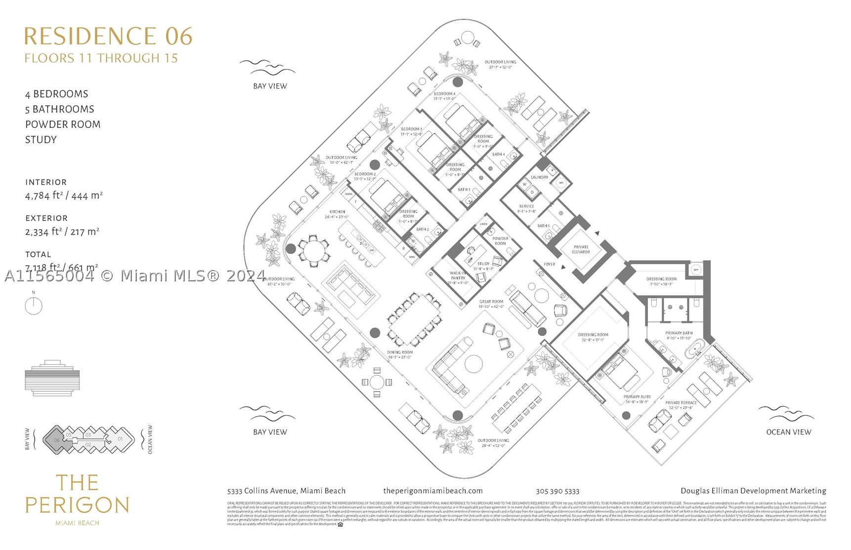 The Perigon Miami Beach - Residential