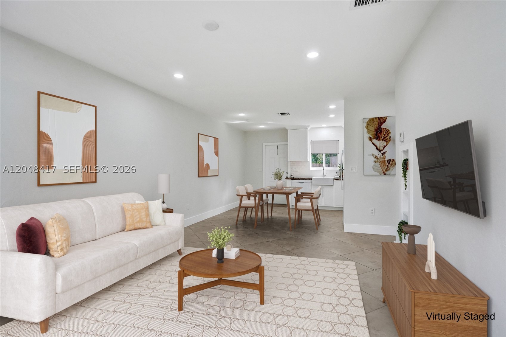 **Available Sept 2.** Exceptional opportunity to lease a clean, fresh, & well maintained 2BD/2BA residence just 1 mile from Ft. Lauderdale Beach & centrally located near Target, Trader Joe's, Whole Foods, Fresh Market, Publix, movies, shopping, restaurants, & entertainment. Perfectly situated right in the heart of it all. Kitchen centered around white European cabinets, white appliance package complementing the European interior, & apron-front sink blending classic with contemporary style and earth tone granite countertops. Consistent ceramic flooring throughout, hurricane impact windows & doors that invite natural light into every room, & private washer/dryer. Enjoy a private large and fully enclosed outdoor space, and entry door discreetly tucked behind a private walled enclosure. 3 assigned parkings. Pet friendly.