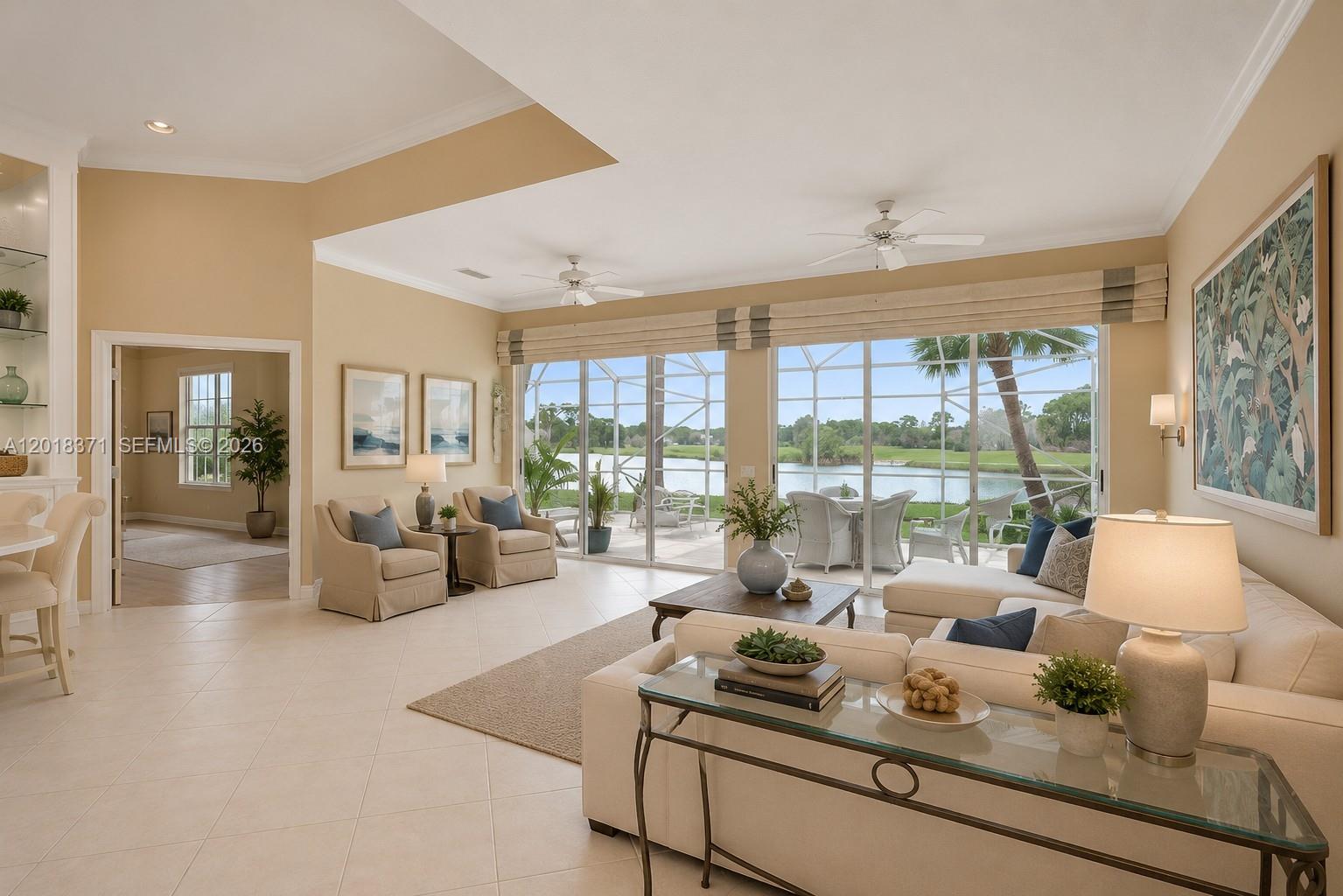 Located within the tranquil golf community of Lost Lake in Hobe Sound, this well-maintained 3-bedroom, 2-bath residence offers privacy, scenic lake and fairway surroundings, and relaxed South Florida living. The home features updated copper and PVC plumbing, a roof with approximately 17 years of remaining life, and move-in ready condition for its next owner. Enjoy a low HOA of $960 quarterly with only a one-time $1,500 capital contribution. Surrounded by mature landscaping and just minutes from beaches, boating, dining, and historic Hobe Sound, Lost Lake offers a peaceful lifestyle without sacrificing convenience.
