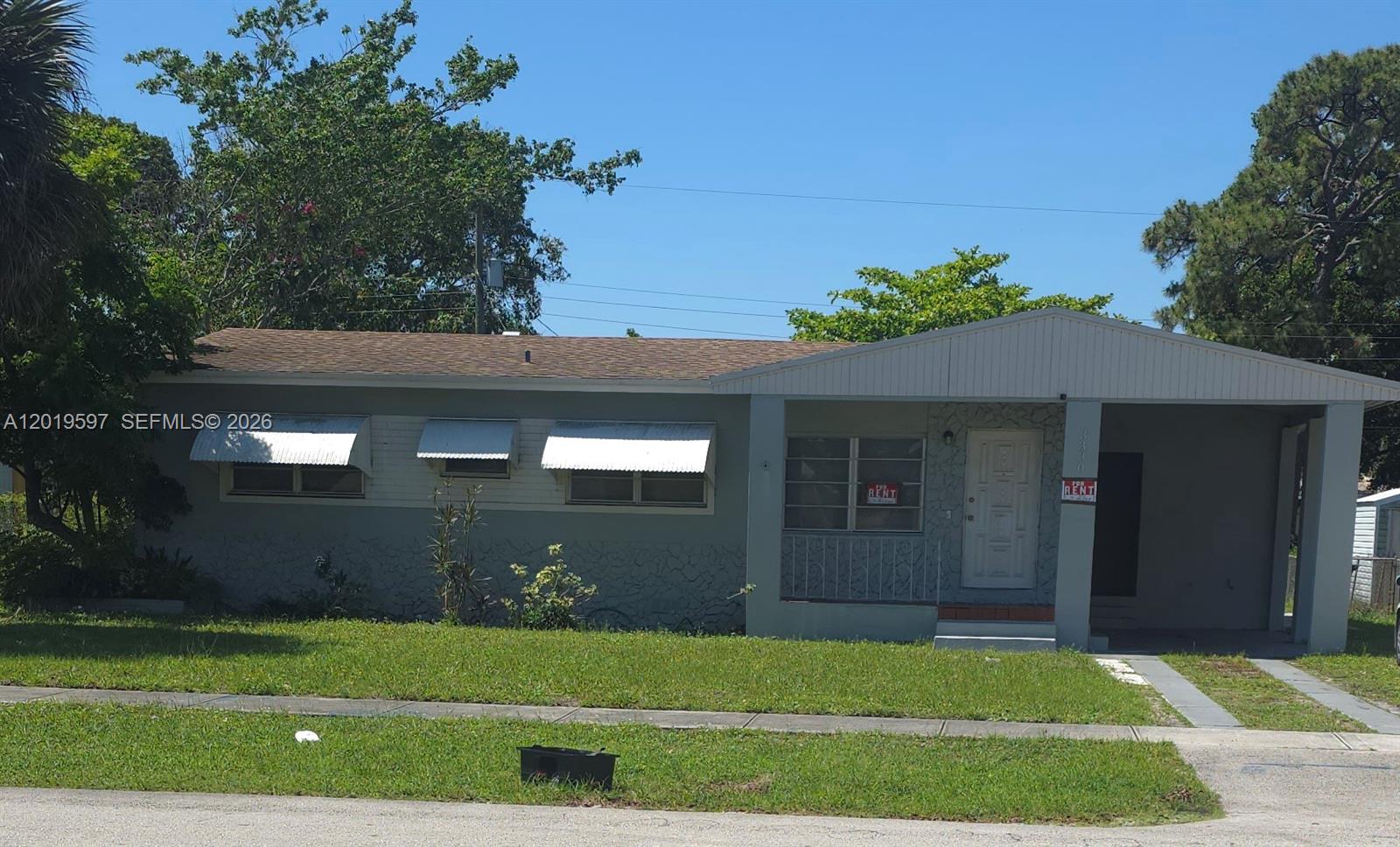 Welcome to the beautiful single family home located in Fort Lauderdale Melrose Park Neighborhood. The home boasts 3 bedrooms, 2 bathrooms an additional room that can be used as a 4th  bedroom,1 carport with tile flooring throughout and a large backyard for outdoor activities and gatherings. Stepping inside, you'll be greeted by a sleek granite counterstop, stainless steel appliances in the kitchen, perfect for whipping up gourmet meals.
Whether you're hosting a barbecue with friends or enjoying a quiet morning coffee on the patio, this home offers the perfect setting for outdoor living. The neighborhood of Melrose Park is known for its friendly community atmosphere and convenient location, with easy access to shopping, dining, and entertainment options.

Don't miss out on the opportunity to make this home yours! Schedule a showing today and make it yours.