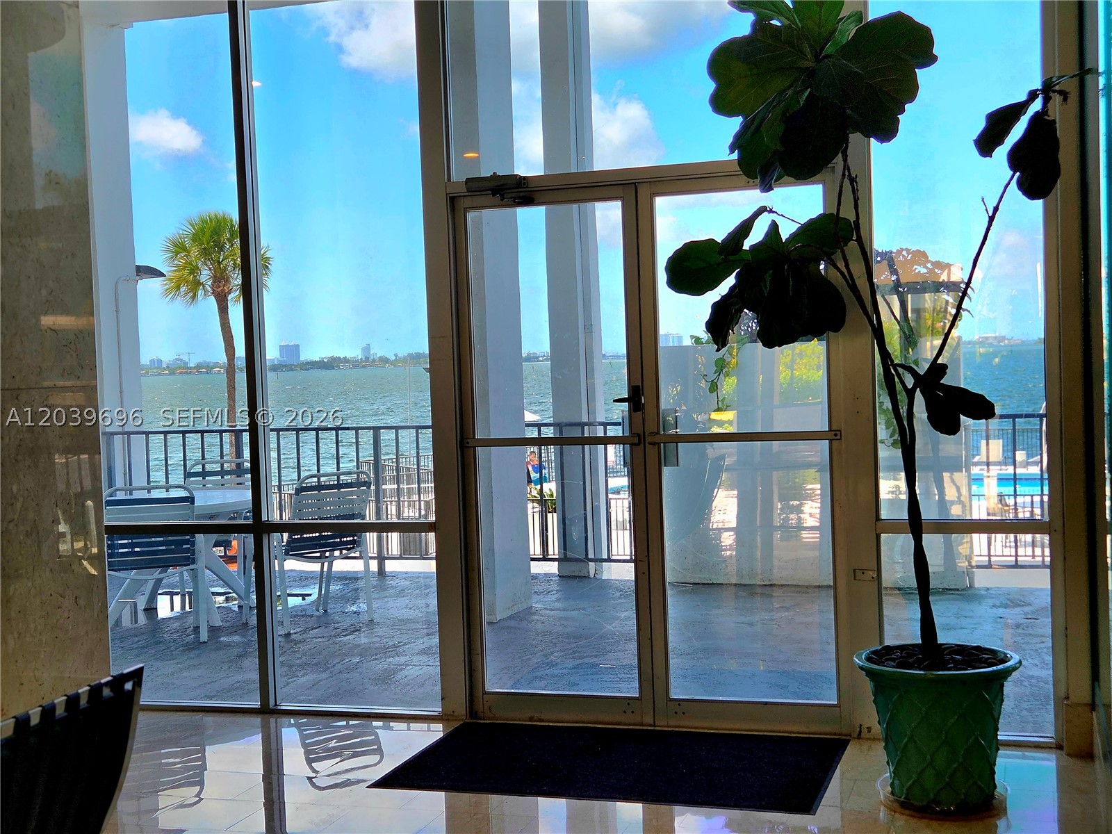 BRIGHT AND SPACIOUS 1 BEDROOM, 1.5 BATH.

THE UNIT FEATURES IMPACT WINDOWS, WALKING CLOSETS, SPACIOUS UPDATED KITCHEN WITH ROOM FOR PANTRY TABLE. WATERFRONT POOL TO ENJOY THE NICE VIEW.

IDEAL LOCATION IN PRIME NORTH MIAMI, JUST MINUTES FROM BAL HARBOUR SHOPS, THE BEACH, DINING AND SHOPPING AND MAYOR ROADWAYS..  

BUILDING IS GATED. 
PEACE AND TRANQUILITY WITH COASTAL LIFESTYLE.