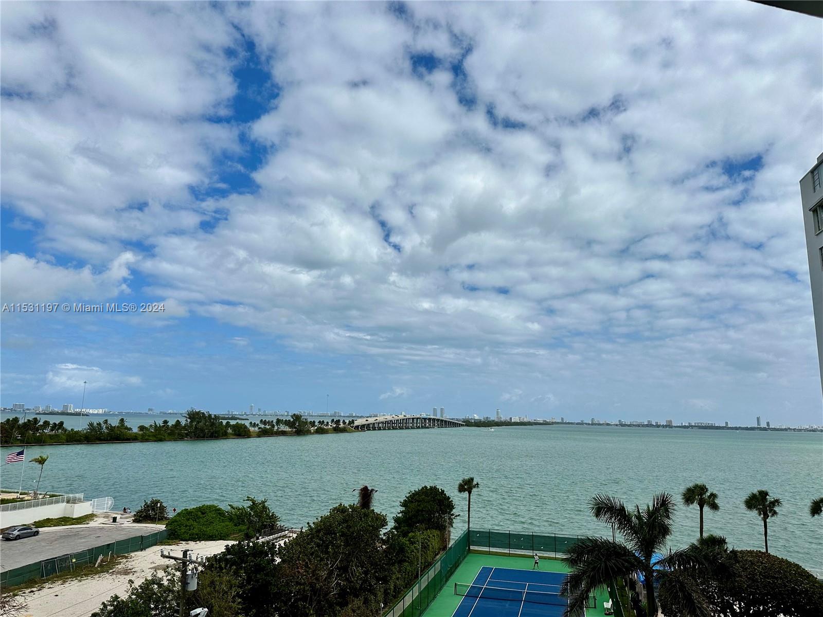 A pristine one-bedroom corner apartment in Bay Park Tower, situated in highly sought-after Edgewater neighbourhood. This boutique condo offers breathtaking direct water views and prime location just moments away from premier shopping, dining and entertainment destinations in the Design District, Midtown and Wynwood. The spacious corner unit offers ample closet space, abundant natural light, porcelain floors, and new bedroom carpeting, all freshly painted. 
Community Amenities include: Bayfront heated pool, tennis court, barbecue area, boat access, fitness center, gated building with 24-h security and valet services. 
Easy access to highway and all major Miami neighbourhoods and attractions, including South Beach, Downtown and Miami International Airport.