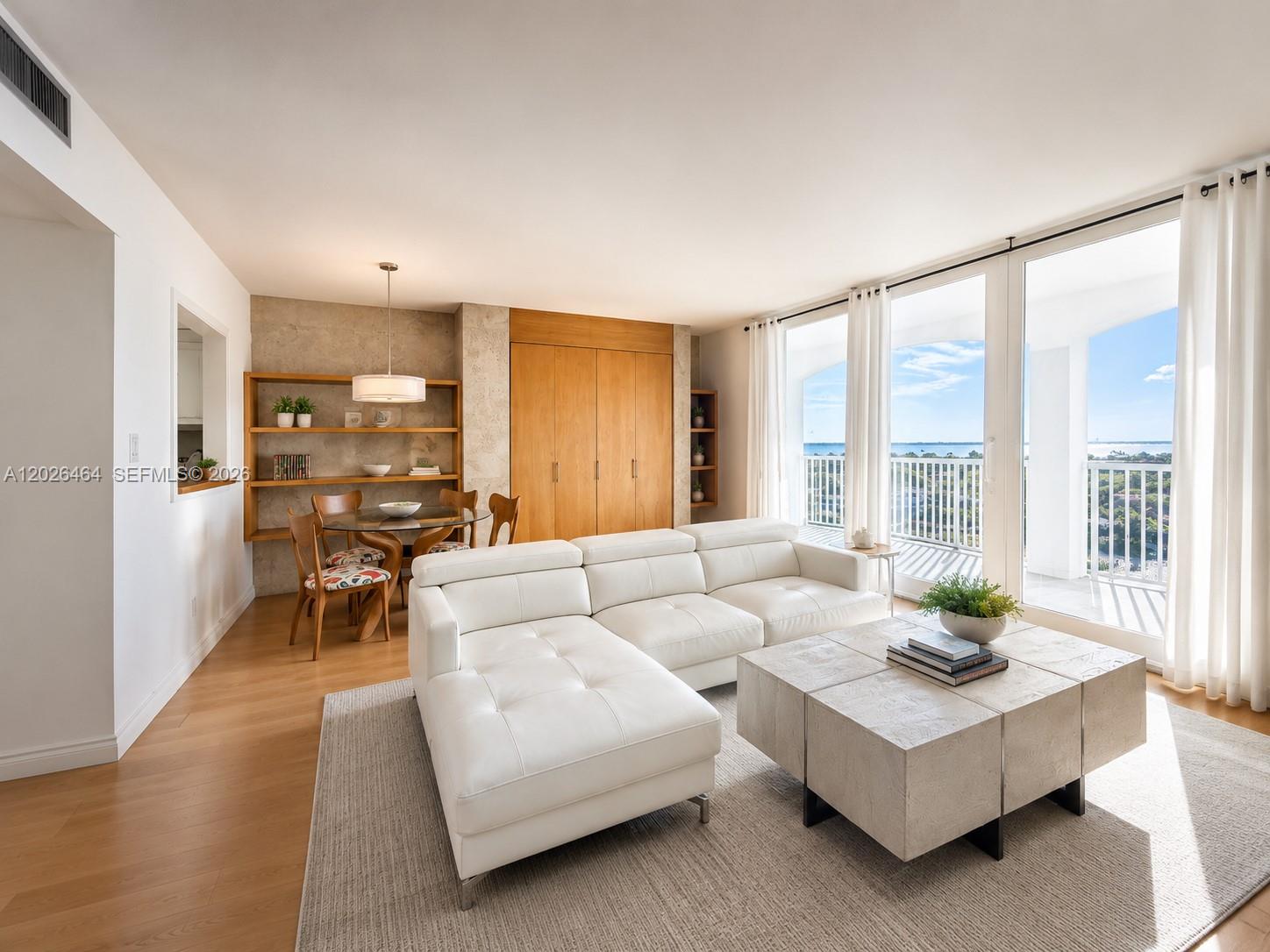 Studio located on iconic Millionaire’s Row in Miami Beach. Enjoy breathtaking Intracoastal views from your private balcony along with direct beach and boardwalk access. This unit offers exceptional value with electricity, water, cable, and internet included in the monthly maintenance fee. The Carriage House is a full-service oceanfront building featuring resort-style amenities including an Olympic-size beachfront pool with towel service, ocean-view fitness center, tennis, racquetball and basketball courts, marina, onsite restaurant, beauty salon, mini-market, valet, covered parking, and 24-hour security.

Perfect for investors or end-users seeking prime Miami Beach living, convenience, and long-term value. Easy to show.