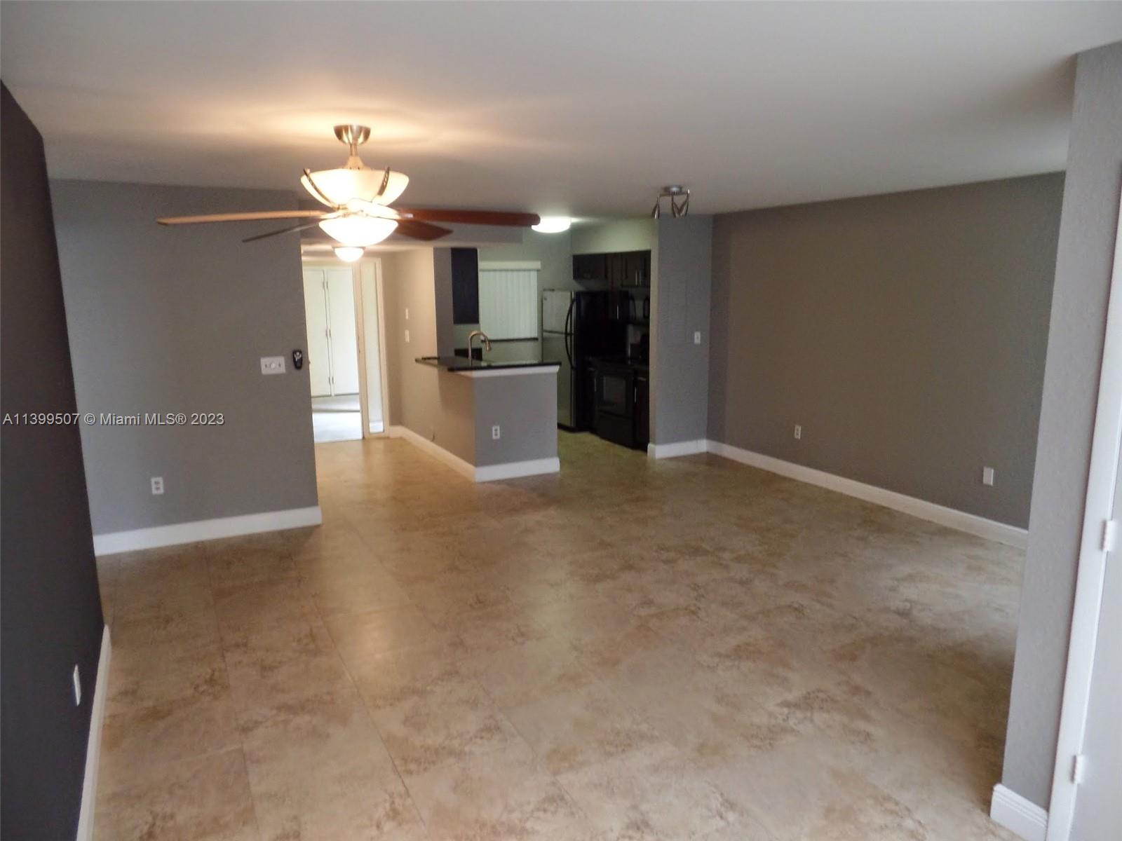 Very large and nicely upgraded 2/2 on the first floor. Full sized washer and dryer! Granite countertops, stainless steel appliances and high end lighting/finishes. You won't want to miss out on this one! This premium floor plan offers a grand living room with lots of space. Enjoy the many amenities available within the community such as multiple pools, a gym, tennis court and racquetball court. Also a free car care center.  Approval within 72 hours