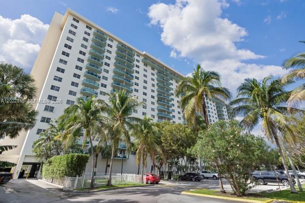 Unique and beautifully remodeled apartment in desirable Sunny Isles Beach. A spacious one bedroom one bath apartment, renovated in 2025 on the 8th floor of this manicured condominium building. 
The unit has a complete open concept, beautiful 36"porcelain tile floors, Granite counter top, huge island, stainless steel appliances, multiple closets for storage. Master suite has 2 walk-in closets. Two balconies facing the wide canal that leads to ocean with Ocean and pool views. The apartment has an assigned parking space in a covered parking lot, valet services for guests, concierge upon check in, secured lobby and elevator entrances, private beach across the street, you can rent twice a year or make it your primary residency.  Currently, impact windows are being installed. Location could not be better, on Collins Avenue and around the corner to the bridge that leads to Aventura Mall.