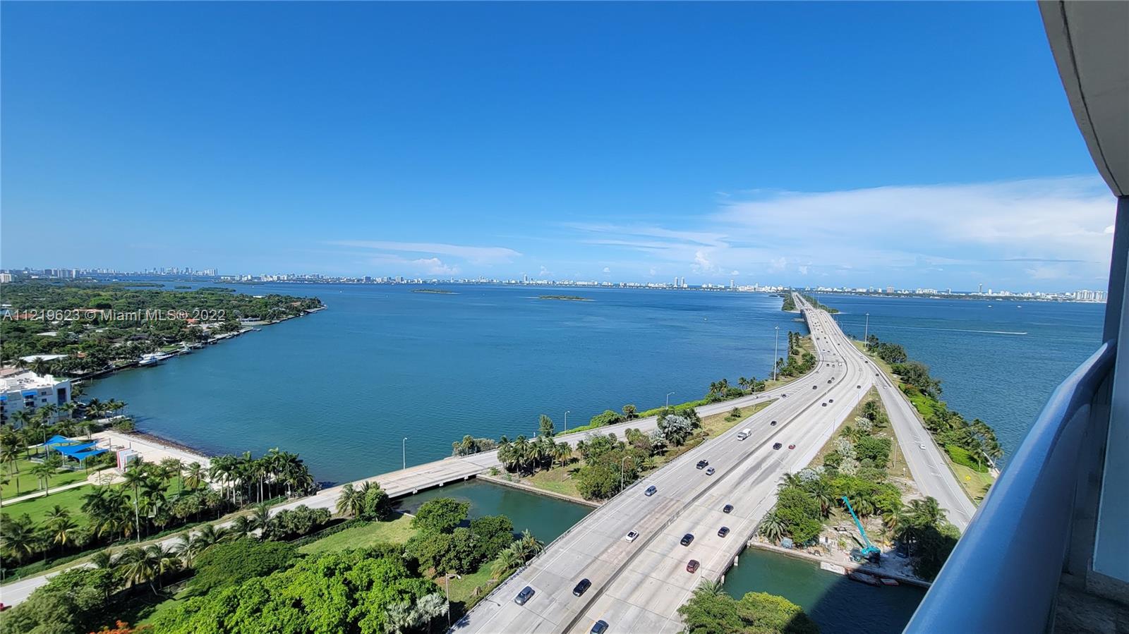 Available ASAP - FULLY FURNISHED unit with spectacular floor-to-ceiling Biscayne Bay views from the living room & bedroom. Large northward facing balcony is great for lounging & relaxation. This unit has marble floors, a big walk-in closet, top of the line appliances, in-unit washer & dryer, a guest bathroom and his/hers master bath. Building amenities include 2 pools, an exercise room, 24/7 concierge, security, and management on site. This building is walking distance to the Shops at Midtown, restaurants, the Design District, and near Wynwood. Only minutes to Miami Beach via 195 and the ramp to i95. READY TO MOVE IN! We love pets but, sorry, as per condominium regulations NO pets allowed for tenants. Tenant's insurance is required.