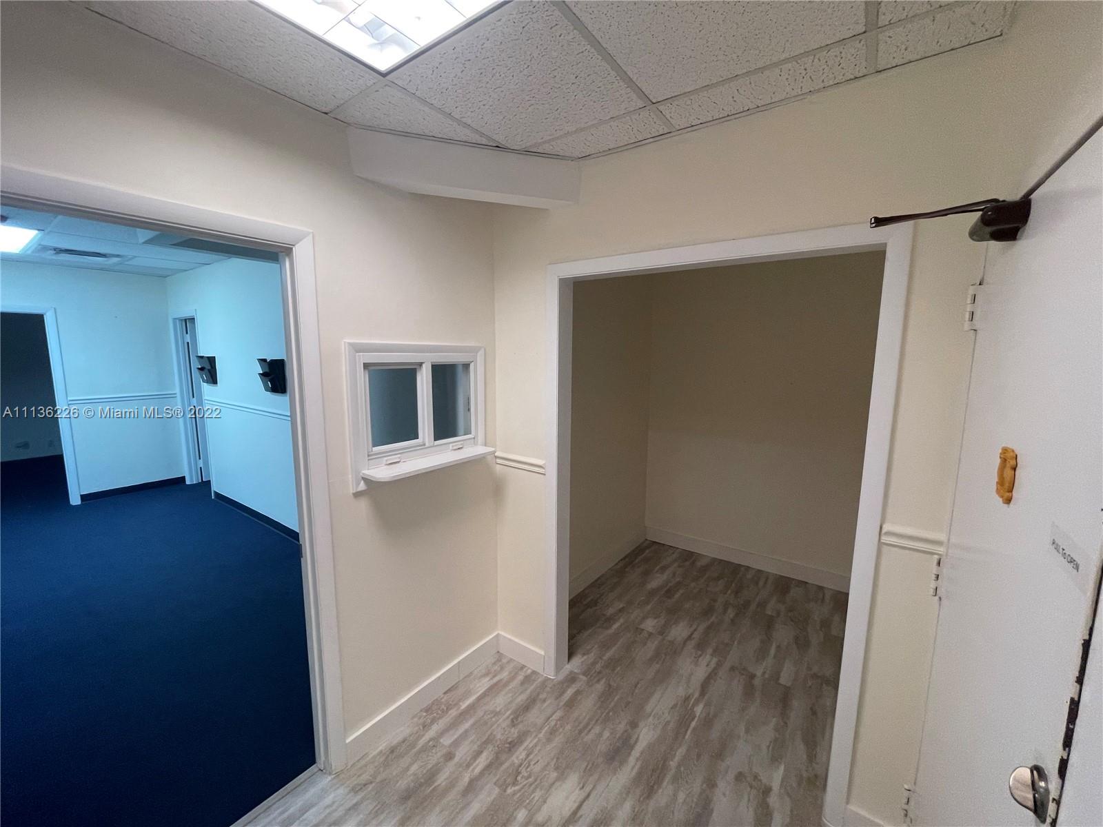 Professional Office space available for immediate occupancy. First Floor and corner Location. Reception area, 4 private suites and access to outdoor green area.  Rent includes Electric.  Building is equipped with elevator and common area bathrooms.  Centrally located  to all major thoroughfares: Sunset Drive, Don Shula Expressway(SR 874), Palmetto Expressway (SR 826)