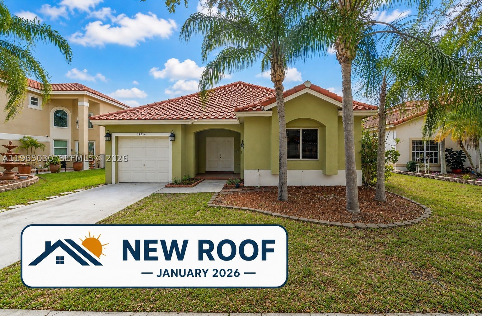 Welcome to this beautiful 3-bedroom, 2-bath, one-story home, featuring a brand-new roof completed in January 2026, located in a highly desirable area. This move-in-ready property offers the perfect blend of luxury, comfort, and convenience, making it a true gem.The backyard is ideal for entertaining friends and family, with a stunning lake view that creates a peaceful and inviting atmosphere. Situated in a quiet neighborhood with excellent schools, the home is just a short drive to shopping centers, dining, and major highways. ( A/C unit installed in 2024. All appliances are new. The backyard fence was newly installed in 2024. The property also offers plenty of space to add a pool in the backyard). Thank you!!


 Easy to show — schedule your private tour today!