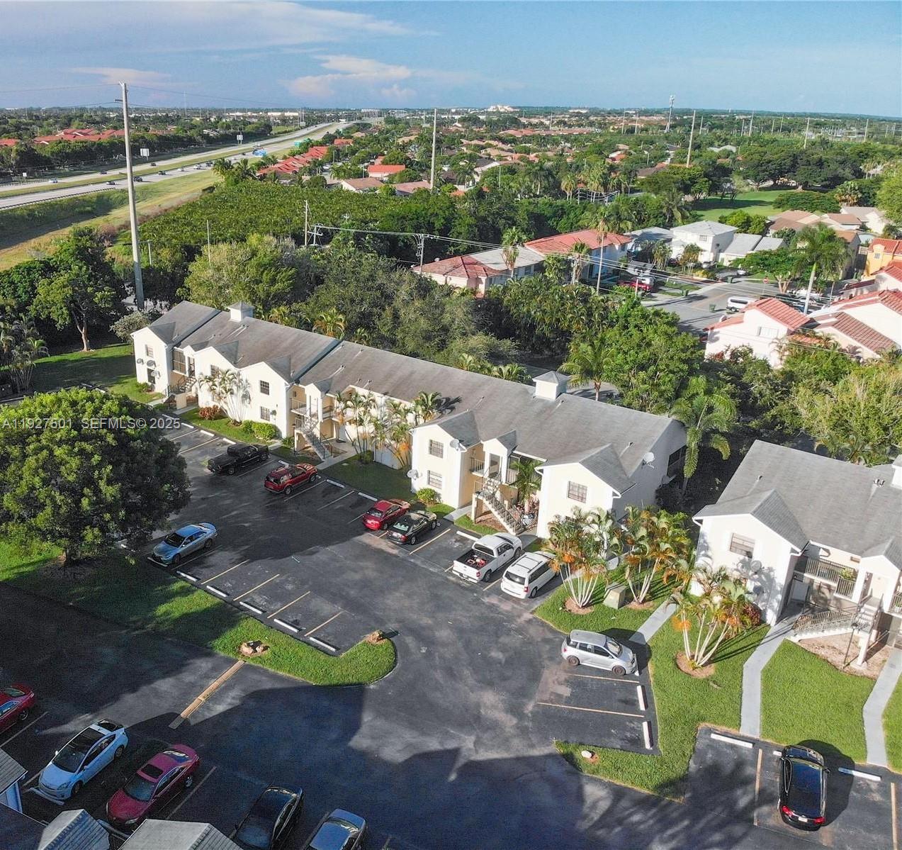 Remodeled 2/1.5 second floor Condo unit in a building with only 2 floors. Closed terrace for entertainment.
Storage closet outside by the balcony. One parking space designed in front unit, but several visitor and extra
parking. Commercial vehicles parking available. The community offers a Security patrol and a gated entrance with
phone panel access, two community pools. playground and basketball court plus lovely trails among the lakes.
There are two associations: $425 per month and $53 quarterly. Property is rented until 4/30/2027 for $1700/month.