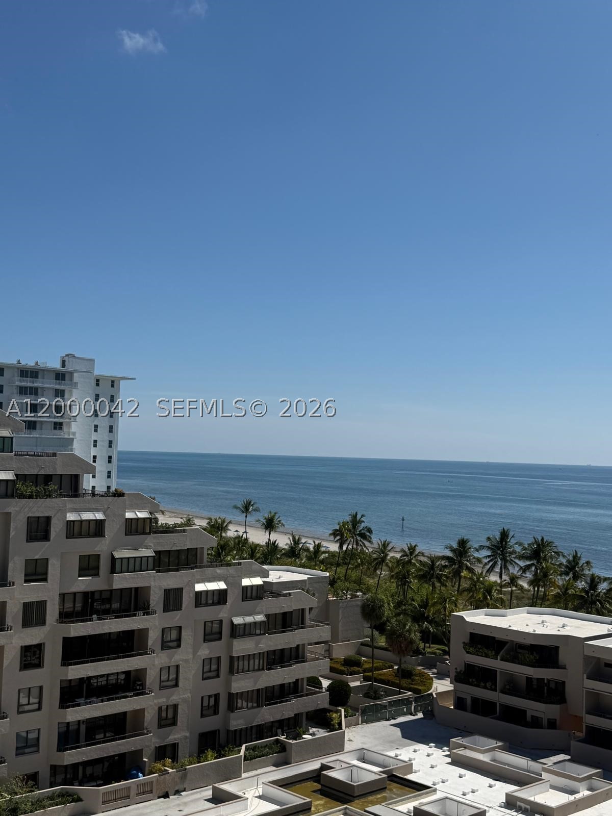 Enjoy this high floor Tidemark unit in Key Colony in the exclusive paradise of Key Biscayne. This spacious condo offers 1 bedroom, 2 full bathrooms with incredible views of the ocean, beach, Key Biscayne and Biscayne Bay. Unit has an excellent floor plan, tile floors and comes with one assigned parking space. Building has direct access to the beach and pool area, Key Colony has 12 tennis courts, multiple pools, exercise room, beauty salon, gourmet market, concierge services, gated security, entertainment room and more amenities to enjoy. Building is the closest to the ocean with unobstructed views in all directions.