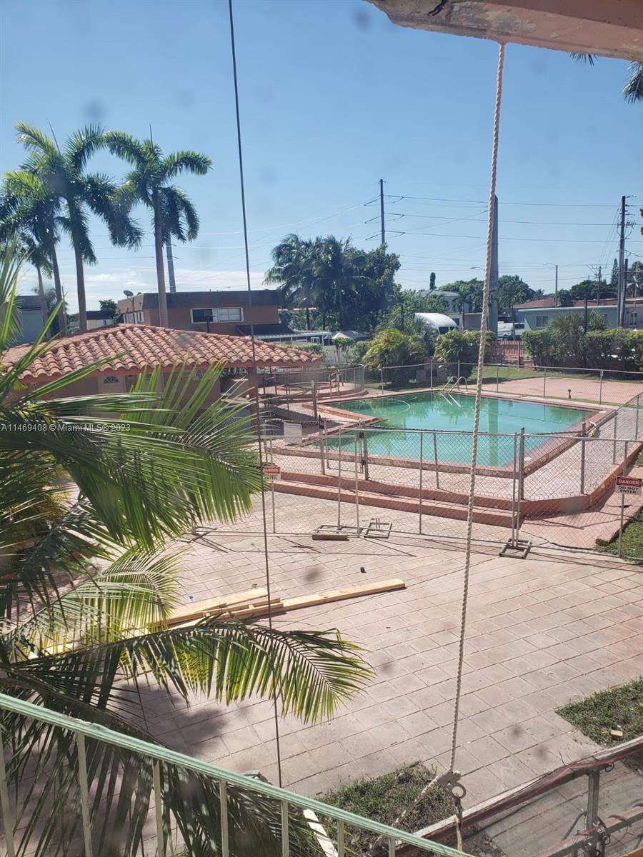 THIS UNIT IS BELOW MARKET MUST, This quiet community has a pool just minutes from Miami International Airport, restaurants, and shopping centers. This unit is in a very desirable rental area. It is located in the heart of Miami, close to downtown, Brickell, expressways, airport, beaches, Coral Gables, and South Miami. The unit with balcony, 2 parking spaces, and a laundry room on every floor.