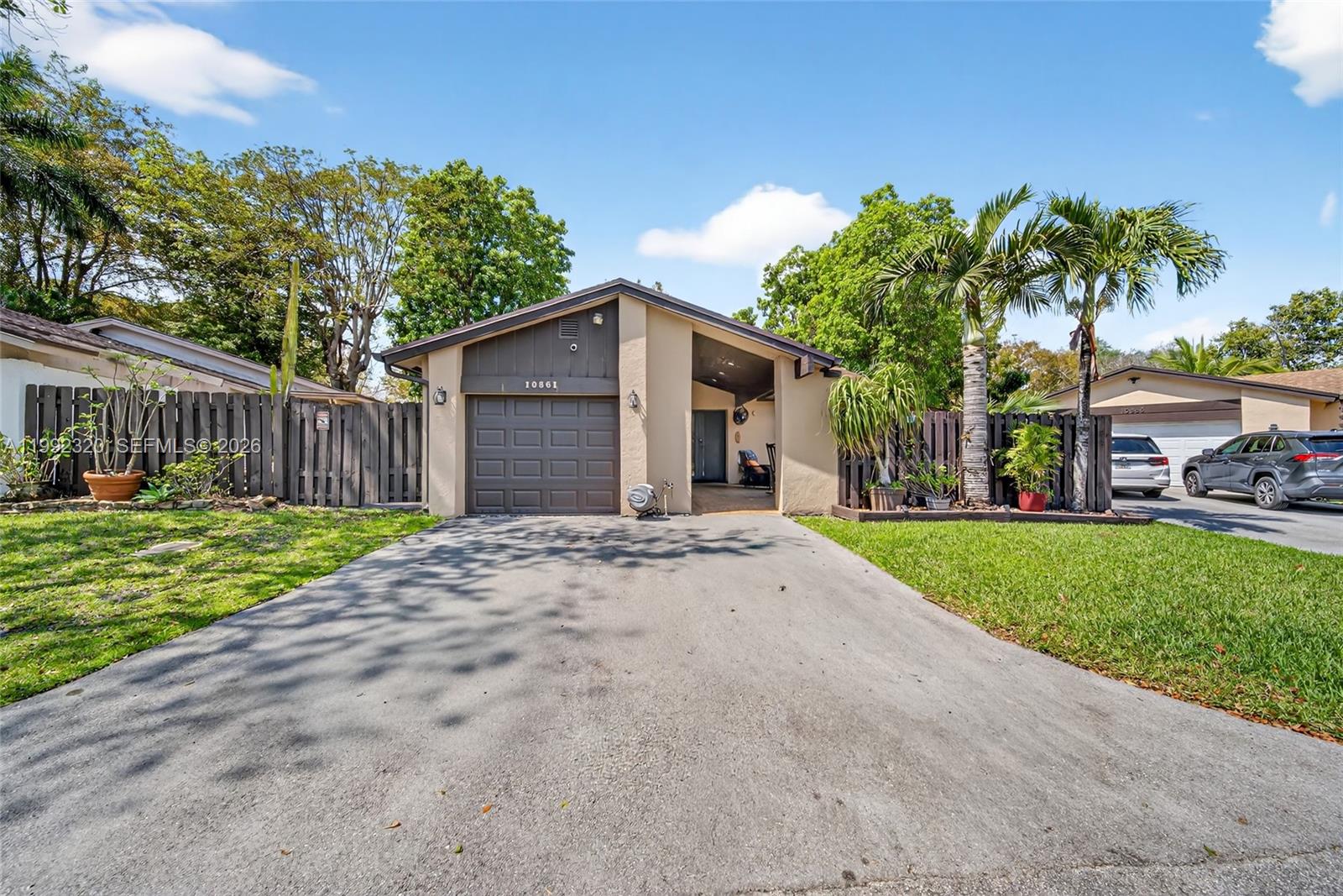 Located in the highly sought-after community of The Crossings, this beautifully maintained 3-bedroom, 2-bath residence offers the perfect blend of comfort, privacy, and thoughtful upgrades. The home features a desirable split floor plan, a 1-car air-conditioned garage, and a spacious backyard with no rear neighbors—ideal for relaxing or entertaining.

Step outside to your own private oasis complete with a tranquil koi pond, a charming pergola, and two storage sheds—perfect for added functionality and organization. Inside, both bathrooms have been tastefully updated, and the home is enhanced with a water filtration system for added convenience.

Additional highlights include impact windows and doors, a cozy fireplace, and a newer A/C system and water heater. The roof is in excellent condition and covered under warranty, providing peace of mind for years to come.

This property combines functionality, style, and privacy in one of Miami’s most established and thoughtfully designed neighborhoods.
