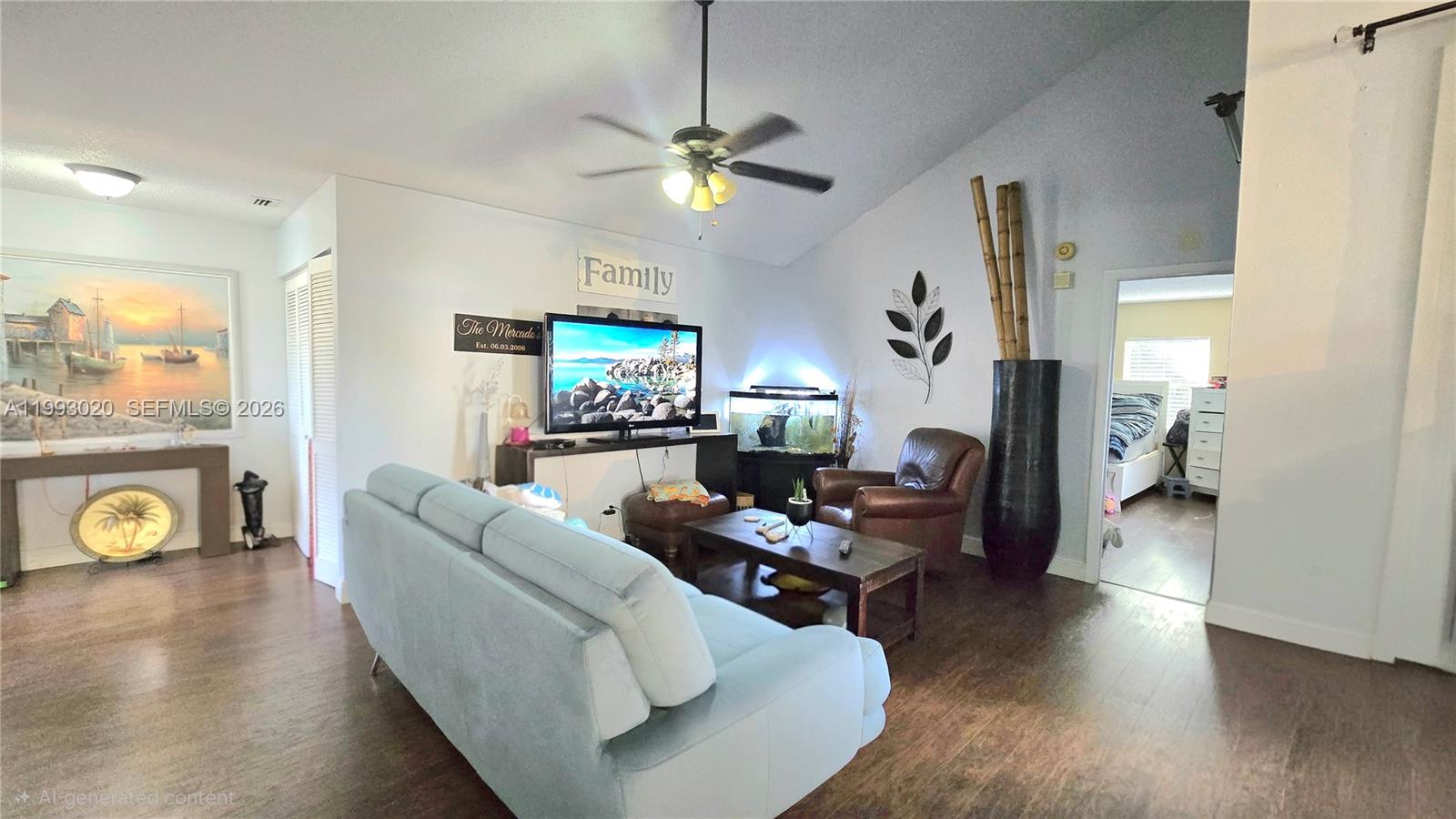 Lowest Priced Home in the Neighborhood with LAKE VIEW! 
Home needs some TLC, has great potential. Property already has new impact windows, AC and Water heater. Home was painted a year ago. Roof is in good shape. 
Low HOA includes access to the clubhouse, pool, fitness center, and many amenities for the whole family. Don’t miss this opportunity to make this your new home!