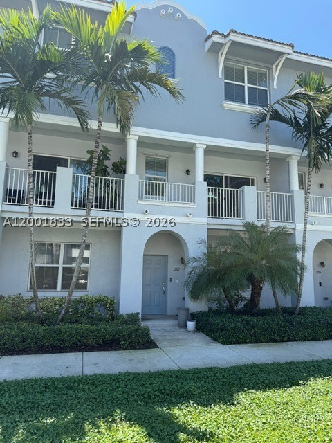WELCOME TO THIS BRIGHT AND BEAUTIFUL MAINTAINED 3-STORY TOWNHOME, OFFERING 3 BEDROOMS PLUS A DEN, 2 1/2 BATHROOMS AND 2-CAR GARAGE. OPEN-CONCEPT SECOND FLOOOR WITH SPACIOUS LIVING/DINING AREA AND KITCHEN WITH SS APPLIANCES.  UPDATES INCLUDE NEW A/C (JANUARY 2026), NEW WASHER (AUGUST 20250) AND NEW REFRIGERATOR (JULY 2024), HURRICANE SHUTTERS, EPOXY GARAGE FLOOR, FRESH PAINT AND NEW LIGHTING.  ALL NEW VINYL FLOORING ON LIVING/DINING (2ND FLOOR) AND ALL BEDROOMS/HALLWAY (3RD FLOOR).
 LOW HOA WITH COMMUNITY POOL, STATE-OF-THE-ART GYM  AND PLAYGROUND.
NEAR TO  I-95 AND THE BEACHES, CLOSE TO SHOPPING AND RESTAURANTS.
MOTIVATED SELLER!
