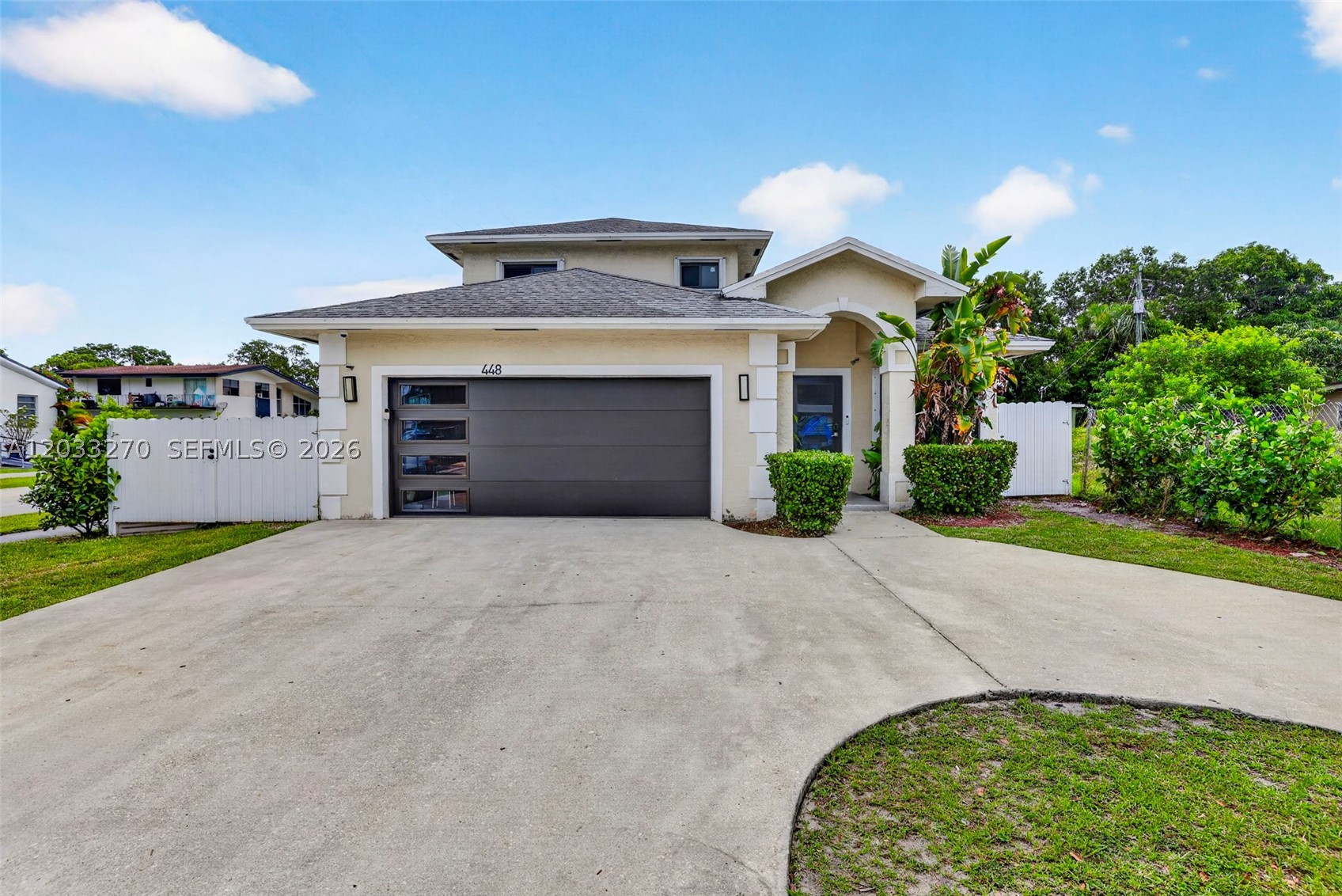 Beautifully maintained 4-bedroom, 2.5-bathroom home with a 2-car garage in a convenient Fort Lauderdale location. Built in 2003, this move-in-ready home features hurricane impact windows, PVC plumbing, and a newer A/C (2021). Enjoy a spacious open layout with 24x24 porcelain tile flooring downstairs, vinyl flooring upstairs, and a large kitchen complete with dark cabinetry, LG appliances, a breakfast nook, and separate dining area.

The desirable first-floor primary suite offers privacy and comfort with a walk-in closet, an additional closet for extra storage, and an ensuite bathroom featuring a dual-head shower. Generously sized bedrooms and abundant closet space throughout provide plenty of room for the whole family. Ideally located near I-95, major highways, shopping, dining, and just 19 minutes from the beach. A perfect blend of space, functionality, and modern upgrades.