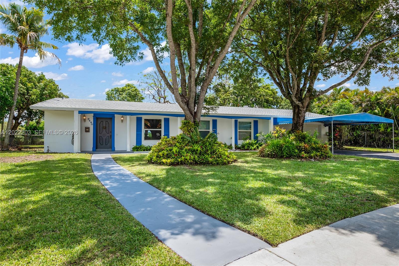 Nestled on a quiet cul-de-sac, this 3-bedroom, 2-bathroom home offers the perfect blend of privacy, comfort, and endless potential. Backing directly on to Palmetto Bay golf course, the backyard is truly an oasis,ideal for relaxing evenings. This home features a newly re-roofed exterior and impact windows, providing peace of mind for years to come. Inside, you’ll find spacious living areas filled with natural light, a dedicated laundry room,  and an oversized garage with ample space for storage. The expansive primary suite includes a huge walk-in closet ready for a buyer’s personal touches and customization. Whether you’re looking for a move-in-ready family home or a property with the opportunity to make it your own, this home checks all the boxes.