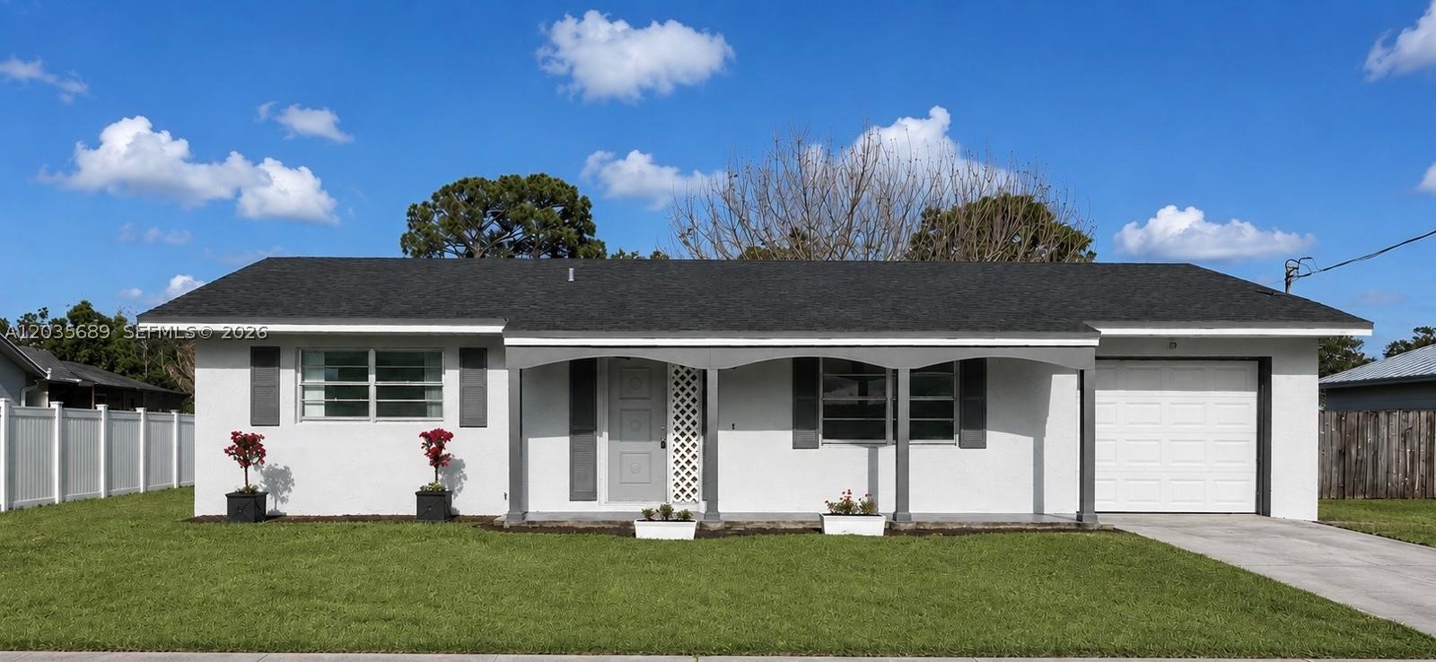 Beautifully renovated 2 bed/2bath home in Port Saint L features a brand-new roof (2025), sparkling pool and numerous upgrades throughout.
Move in ready with updated finishes, modern kitchen and bathrooms and a spacious layout for additional bedroom
Motivated seller