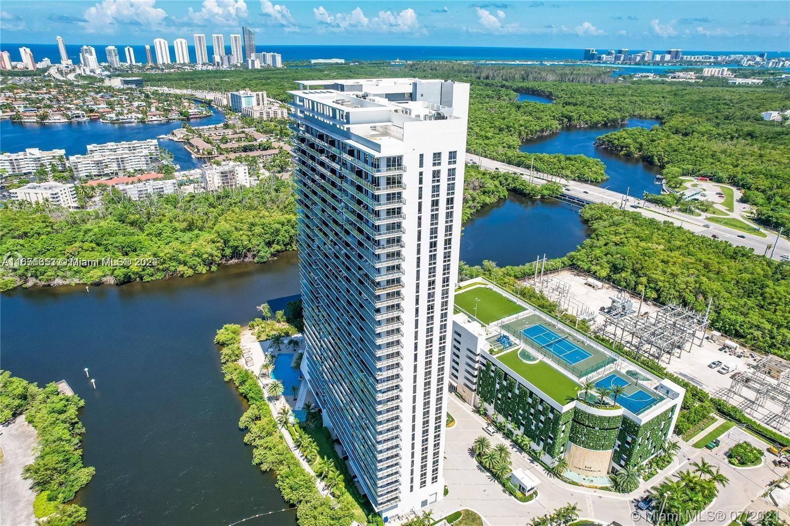Lovely Corner 3-Bed/3-Bath Unit, fully furnished and beautifully decorated with a relaxing view of Oleta Park, Intercoastal, Sunny Isles Skyline. The building is very well located with 5 Star Amenities: Concierge, State of Art Fitness Center, Kid's Playroom, Tennis + Basketball + Soccer Courts, Squash RoomYoga Room, SPA, Sauna, Steam Room, Jacuzzi, Pool, Cabanas & Lounges, Massage Room, Private Beach Area, BBQ Area, Club Room, etc. Next to Aventura, Sunny Isles Beach, Bal Harbour Shops, Oleta Park it offers jogging trails, BBQ areas, kayaks, paddle boards, and more.