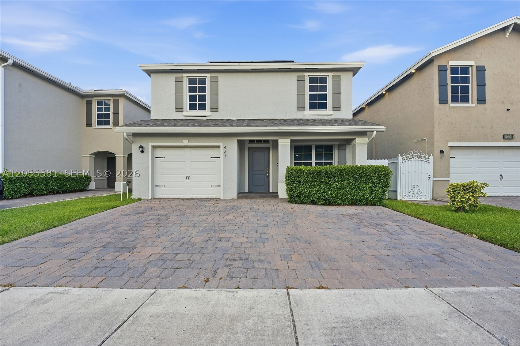 Welcome to this beautifully maintained 2021-built two-story home offering 4 bedrooms and 3 full bathrooms. Featuring a desirable first-floor bedroom and full bath, it's perfect for guests, extended family, or a home office. The open-concept layout seamlessly connects the spacious great room, dining area, and kitchen, creating an ideal space for everyday living and entertaining. Enjoy a larger driveway, a fully fenced backyard perfect for outdoor gatherings, and modern systems just 5 years old. Conveniently located near major highways, shopping, dining, schools, parks, and everyday conveniences, this spacious rental offers comfort, functionality, and a place you'll love to call home.