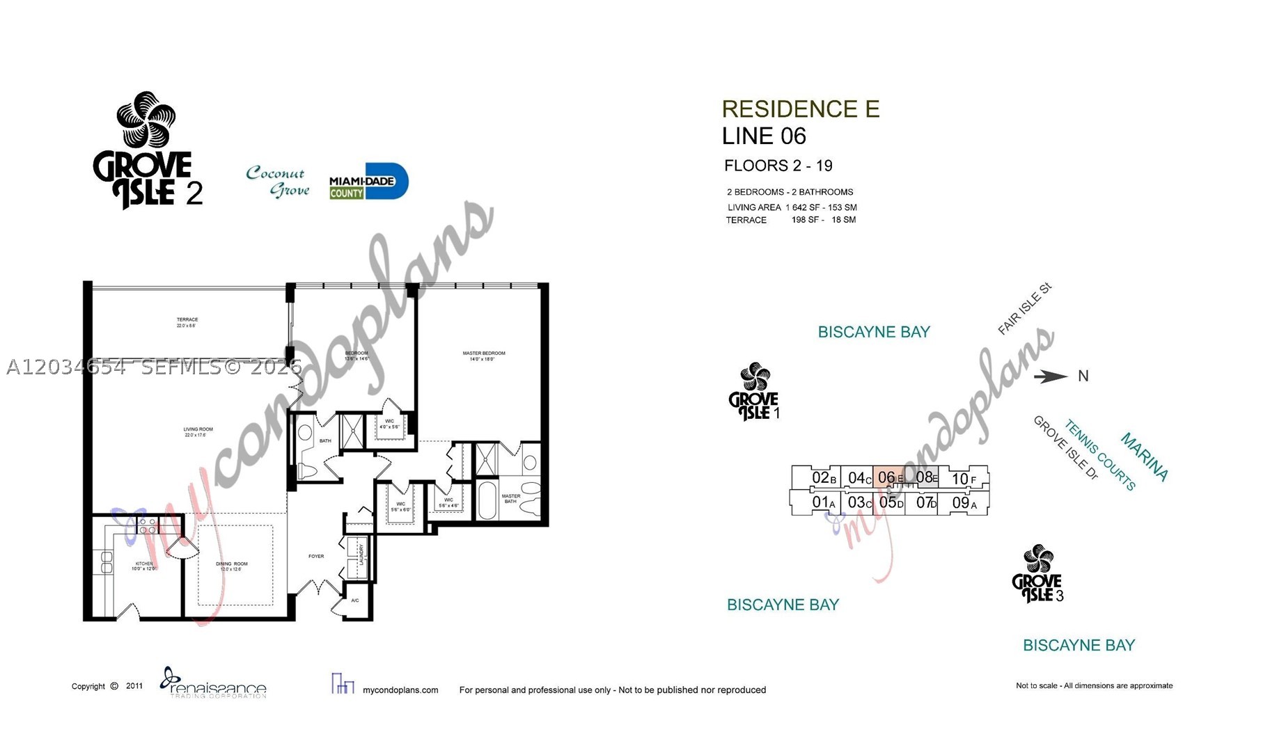 GROVE ISLE CONDO - Residential Lease