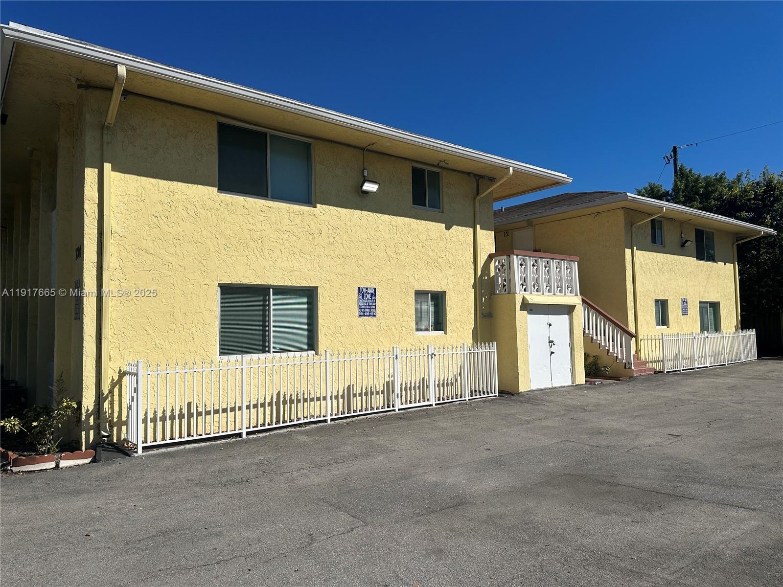 Meridian Commercial is proud to present Atlantic Shores Apartments. A 12 unit apartment complex east of US1 in the city of Hallandale Beach. The opportunity offers an attractive unit mix of 8-1 bed 1 bath units and 4-2 bed 1 bath units. All apartments are above average in size and updated with large kitchens, tile flooring, and central air conditioning. The building has plenty of parking, a common laundry room and surveillance cameras. The property sits at a corner location in a charming residential neighborhood within minutes to beautiful parks, restaurants, supermarkets, entertainment, and less than a mile to the ocean and world class beaches.

The City of Hallandale Beach is a vibrant coastal city in southern Broward County, Florida, nestled between Miami and Fort Lauderdale. Its proximity to major airports (Fort Lauderdale/Hollywood and Miami International) and seaports make it an accessible location. As of the 2023 census, the population was approximately 41,547 and still growing. Known for its oceanfront properties, pristine beaches and attractions like Gulfstream Park and the Big Easy Casino. The city has been undergoing significant growth, with over $1billion in residential, commercial, and infrastructure projects in the pipeline. These revitalization efforts, spearheaded by the city and the Community Redevelopment Agency (CRA), aim to attract new residents and businesses, enhance quality of life, and improve resiliency.
