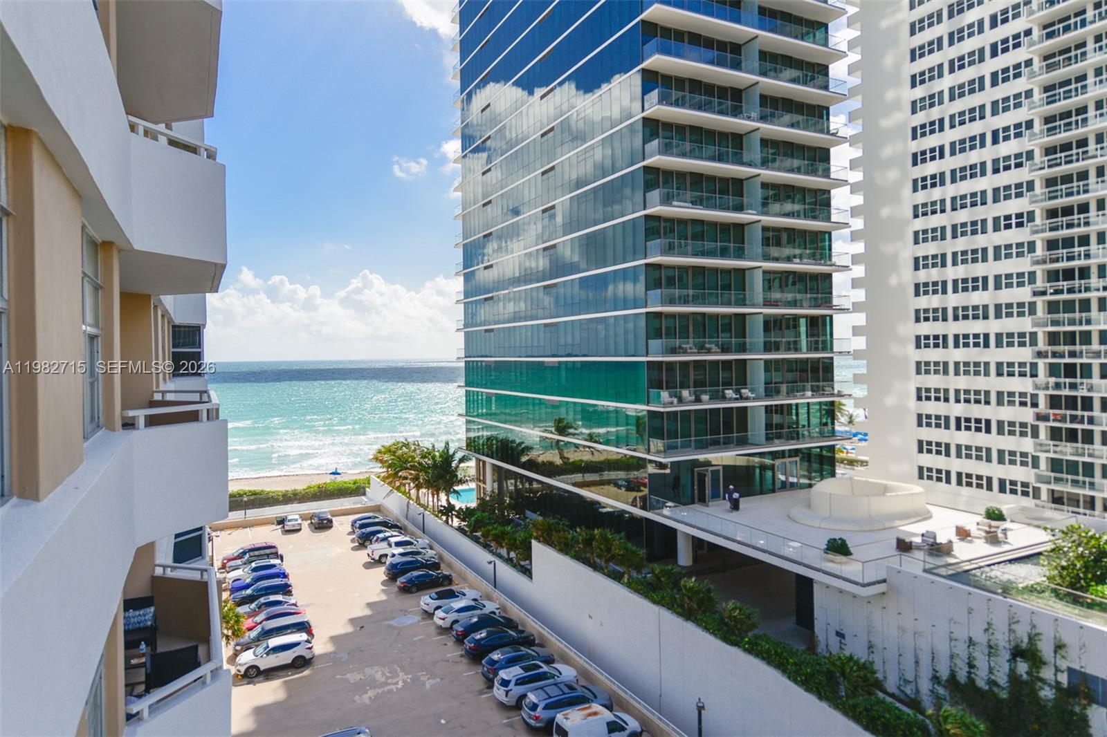 Updated 1-bedroom, 1.5-bath condo featuring tile flooring throughout and an updated kitchen with refreshed finishes. Functional layout with ample storage and comfortable living/dining space. Located in a full-service oceanfront community in Hallandale Beach offering beach access/service, pools, fitness centers/sauna, tennis, pickleball, marina, on-site dining, mini-market, valet, and 24/7 security.