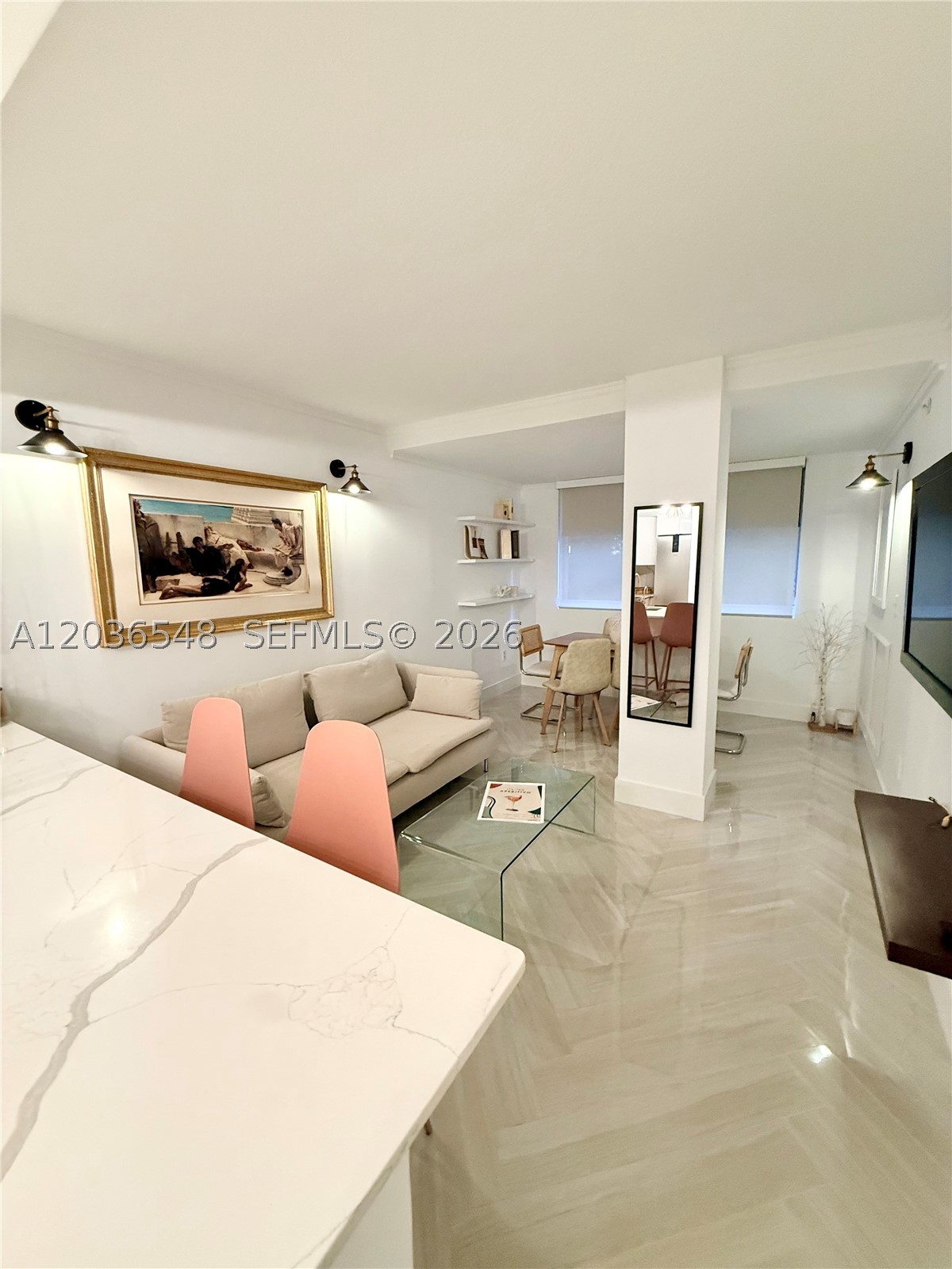 Welcome to Unit 316 at the iconic Mutiny Hotel in the heart of Coconut Grove. This recently renovated residence offers a sophisticated blend of modern comfort and timeless Grove charm. The unit features updated finishes throughout, including a beautifully renovated kitchen and bathroom, contemporary flooring, and designer details that create a bright and inviting living space. Enjoy resort-style living with access to the Mutiny's luxury amenities, including pool, fitness center, valet, concierge services, and on-site dining. Just steps from Coconut Grove's premier restaurants, boutiques, marinas, parks, and waterfront attractions, this residence offers an exceptional opportunity for full-time living in one of Miami's most desirable neighborhoods. You'll enjoy a highly walkable lifestyle just steps from charming cafés, acclaimed restaurants, boutique shopping, and the waterfront. Stroll along the marina, take in the fresh bay breezes, and experience the vibrant yet relaxed atmosphere that makes Coconut Grove one of Miami's most desirable neighborhoods. Exterior features: Building Security, Clear Impact Glass, Community Pool, Drapes, Elevator(s), Exercise Room, Fire Alarm, Fire Sprinklers, Floor Covering: Marble, Flooring: Marble, Heating: Electric, In Ground, Key Card Entry, Lobby Attended, Maintained Community, Management On Site, Short Term Lease, Smoke Detector, Valet